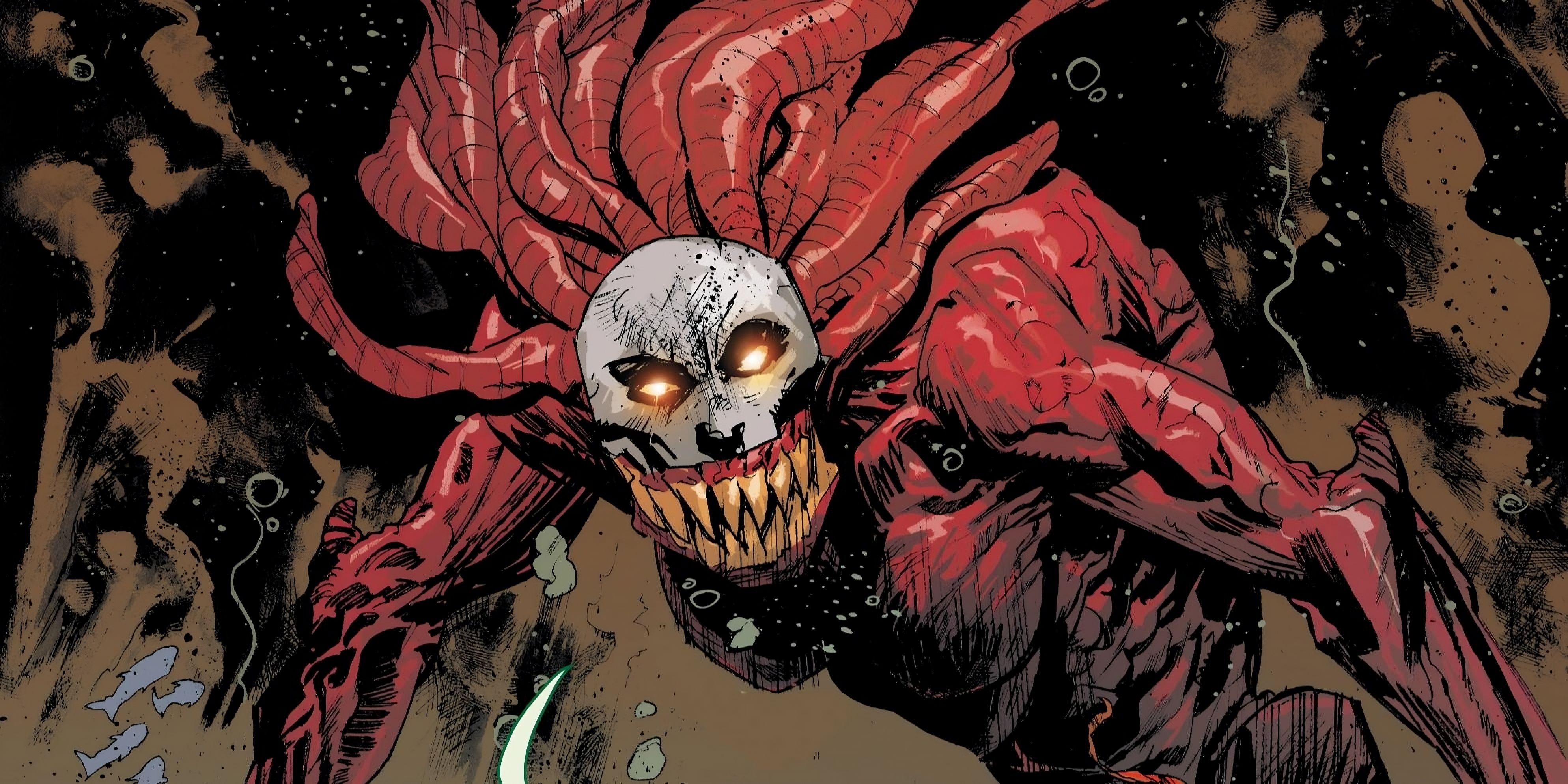 The Big Mother Symbiote Grins a Toothy Grin At the Viewer