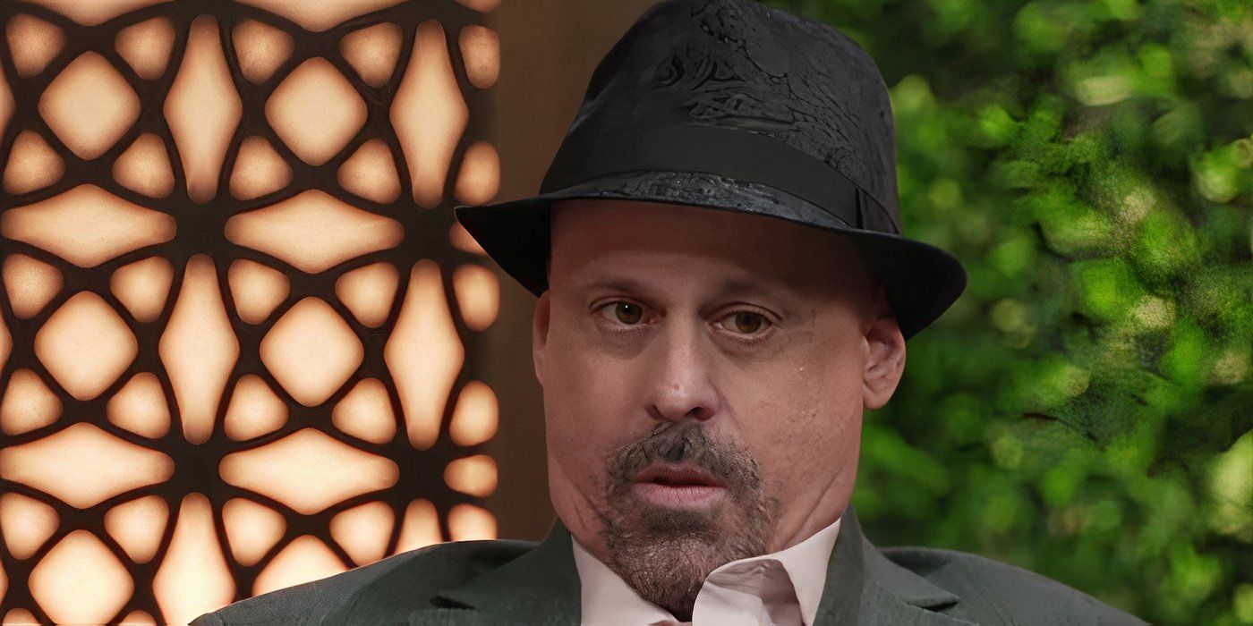Gino Palazzolo looking uncomfortable on the 90 Day: The Last Resort Tell All