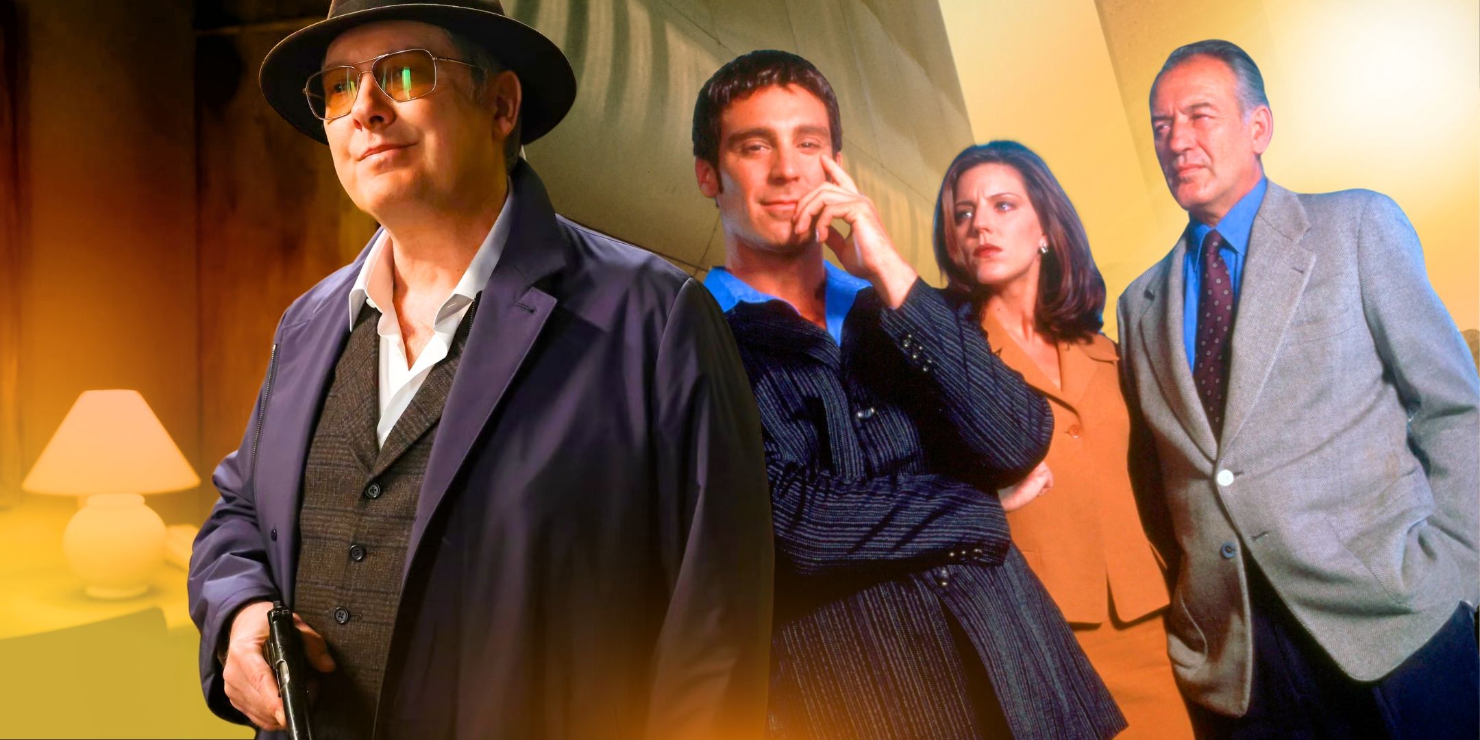 James Spader as Raymond &lsquo;Red&rsquo; Reddington and The Pretender main charachters
