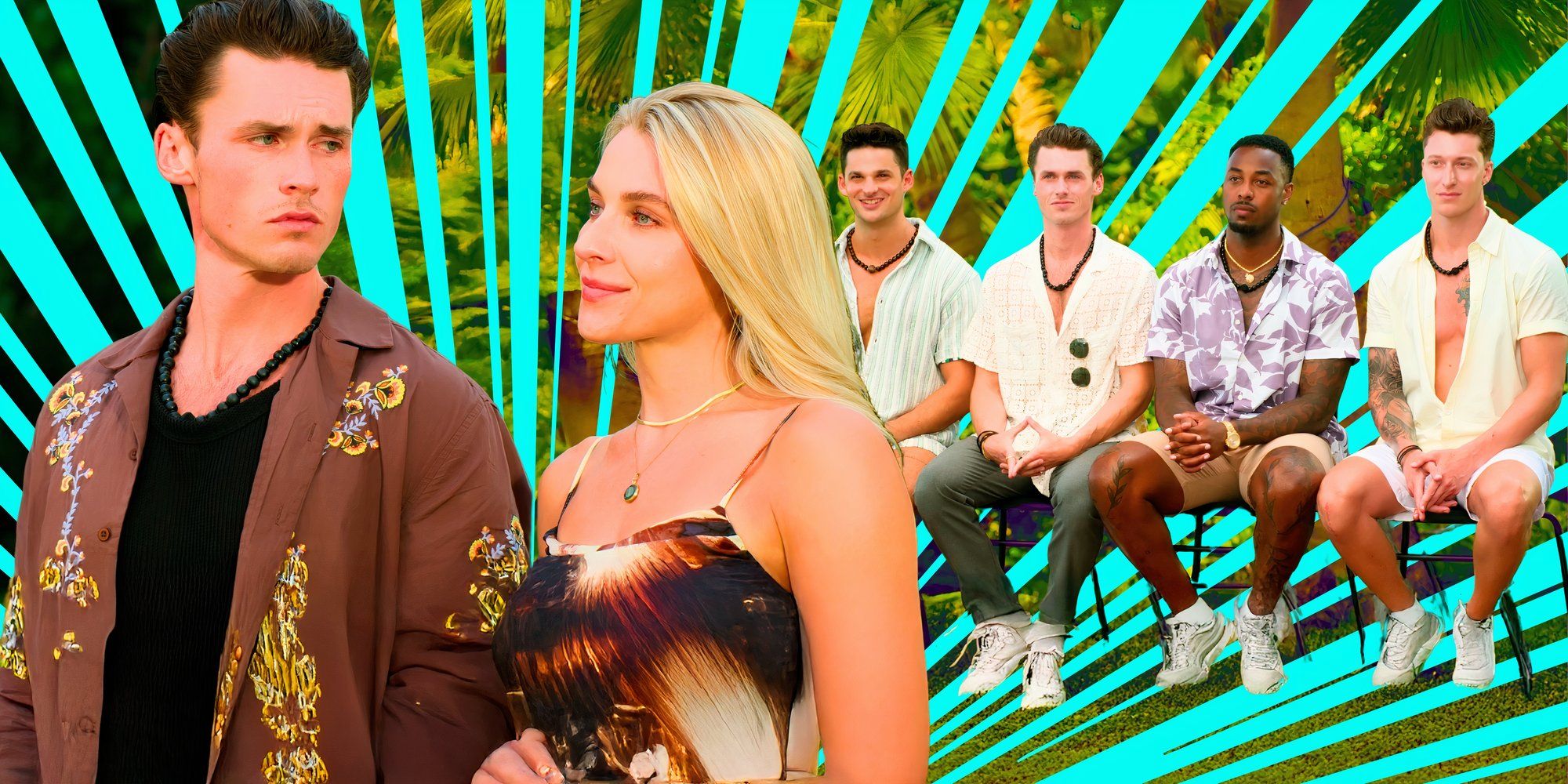 montage of Temptation Island Season 1 cast