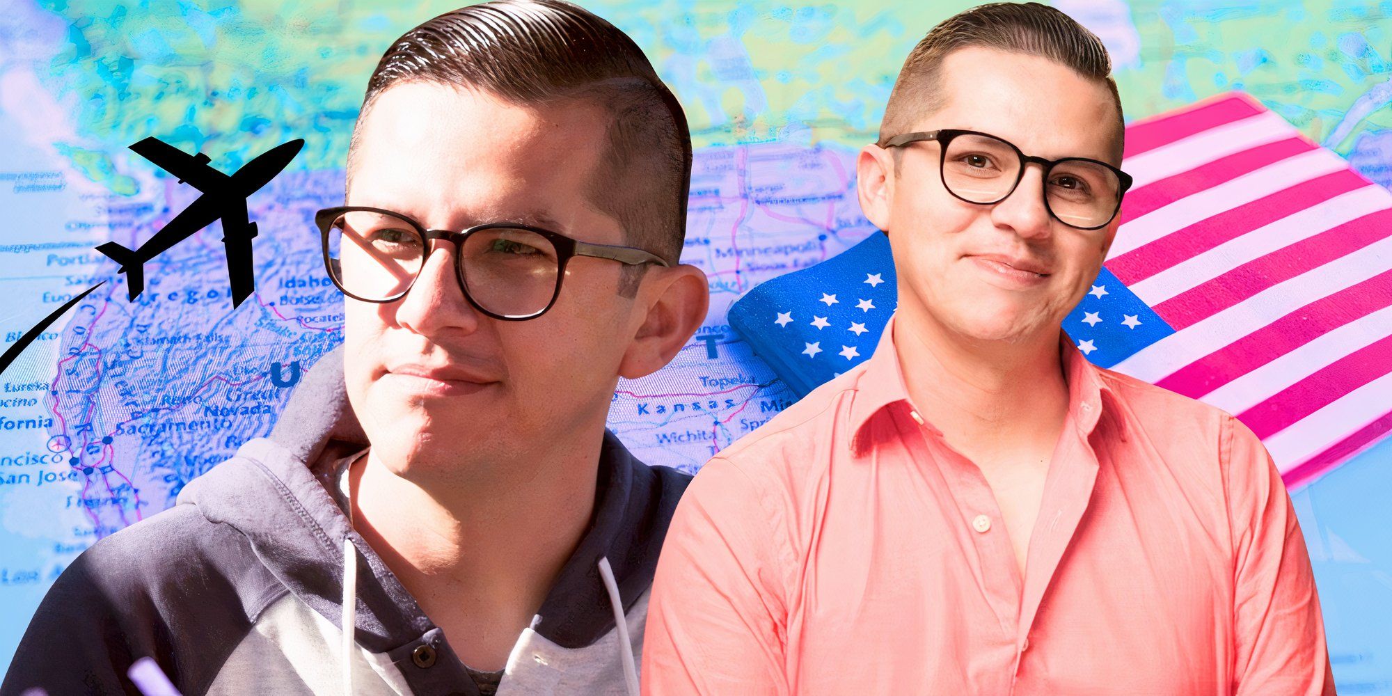 a montage of 90 Day Fiancé's Armando Rubio Niedermeier