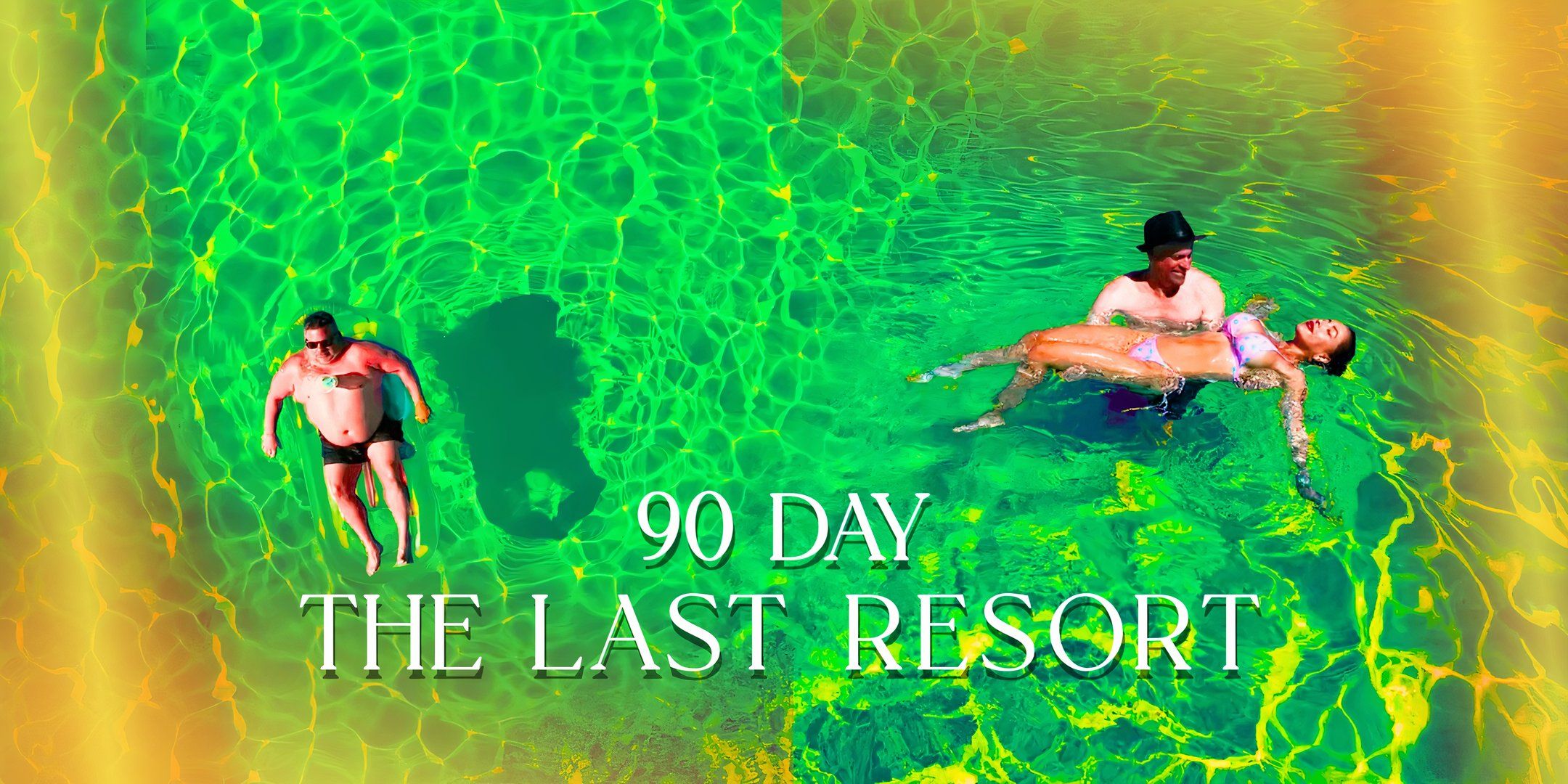 image of 90 Day: The Last Resort with cast members in the pool