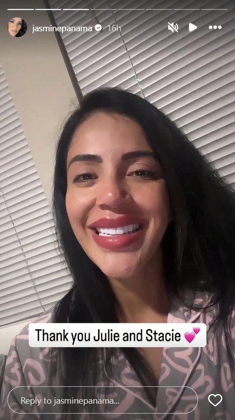 90 Day Fiance&rsquo;s Jasmine Pineda smiles in an Instagram Story