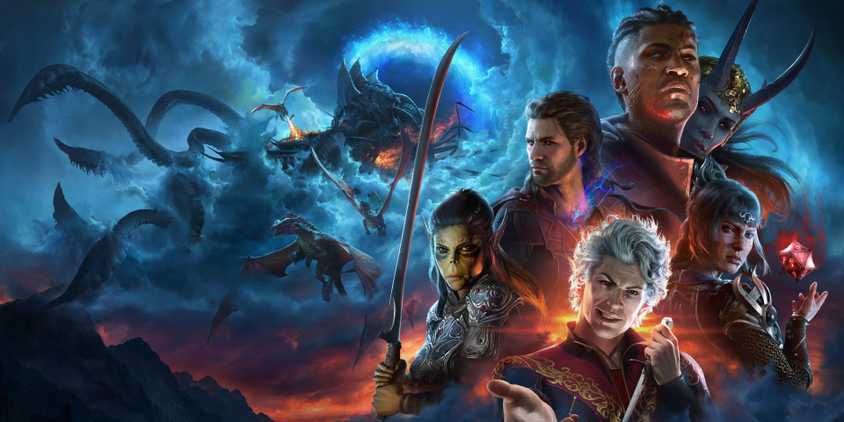 Baldur's Gate 3 Cast Artwork