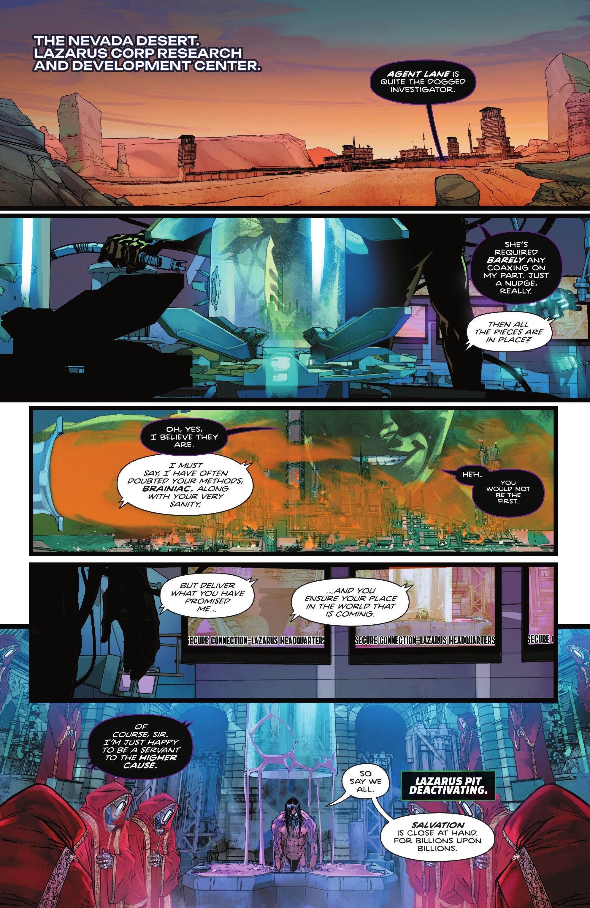 Absolute Superman #6 ra&rsquo;s al ghul 1
