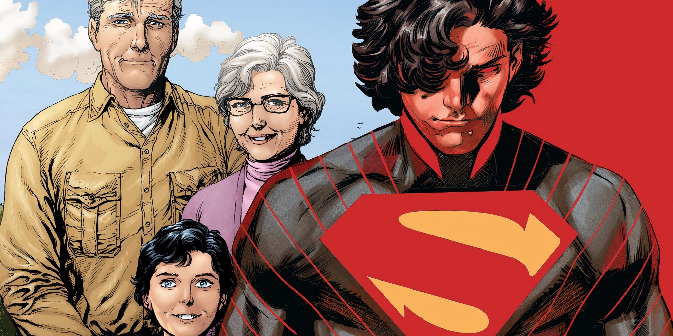 Absolute Superman with Ma and Pa Kent Featured DC