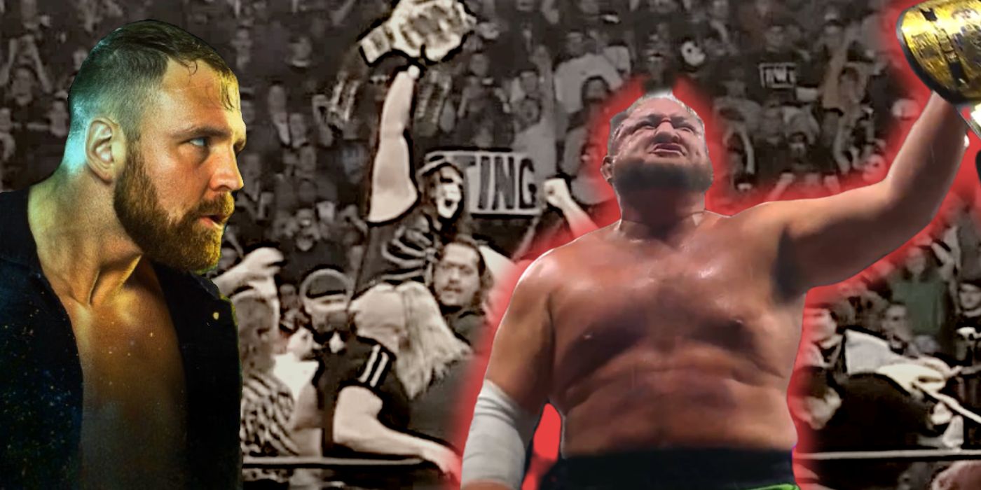 AEW Samoa Joe Jon Moxley Sting winning title Satrrcade