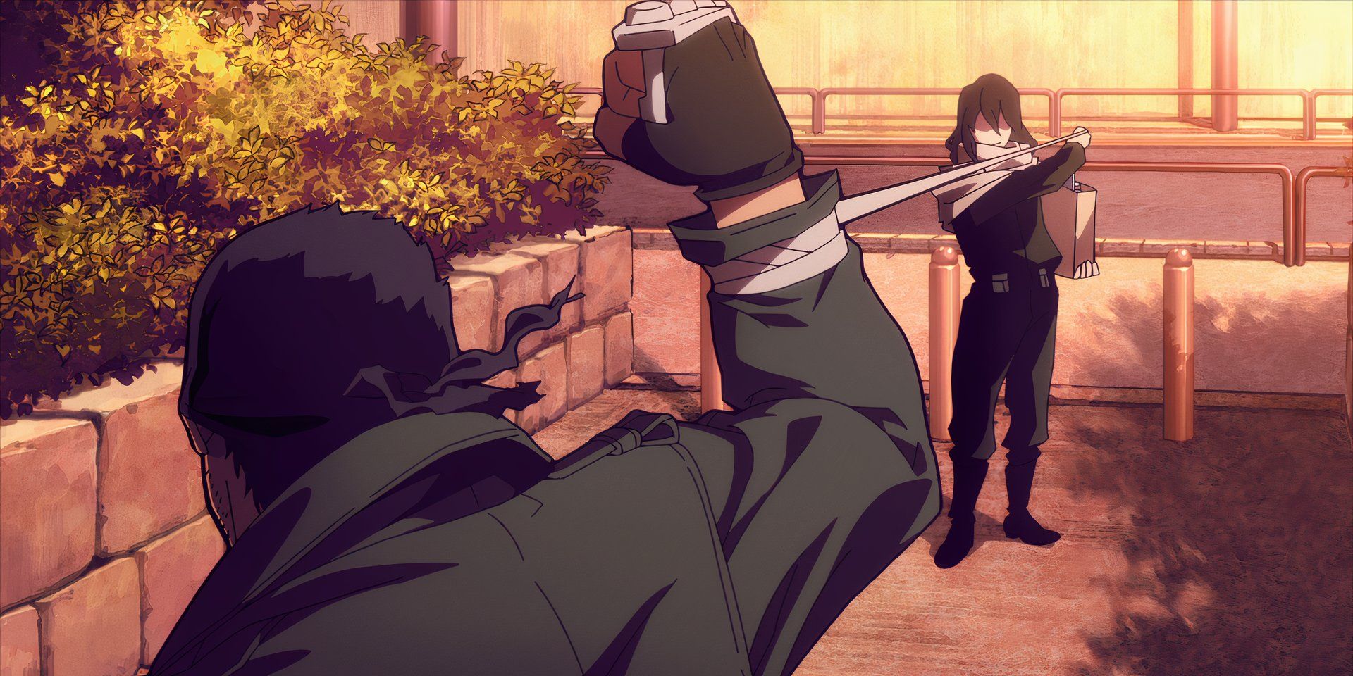Aizawa Catches Knuckleduster With His Scarf