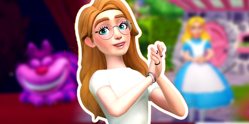 Alice in wonderland themed disney dreamlight valley update