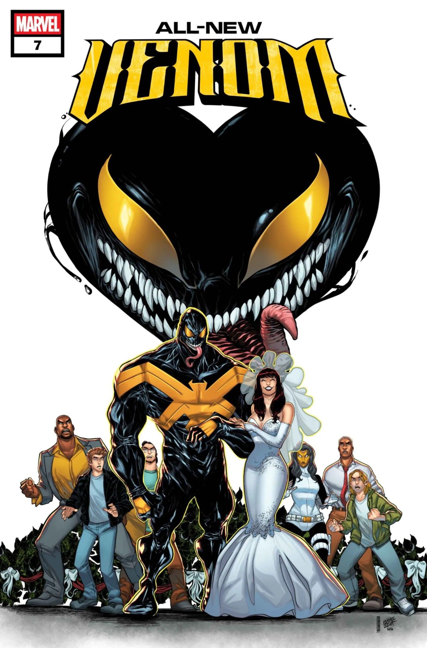 All-New Venom #7 Variant Cover by David Baldeon