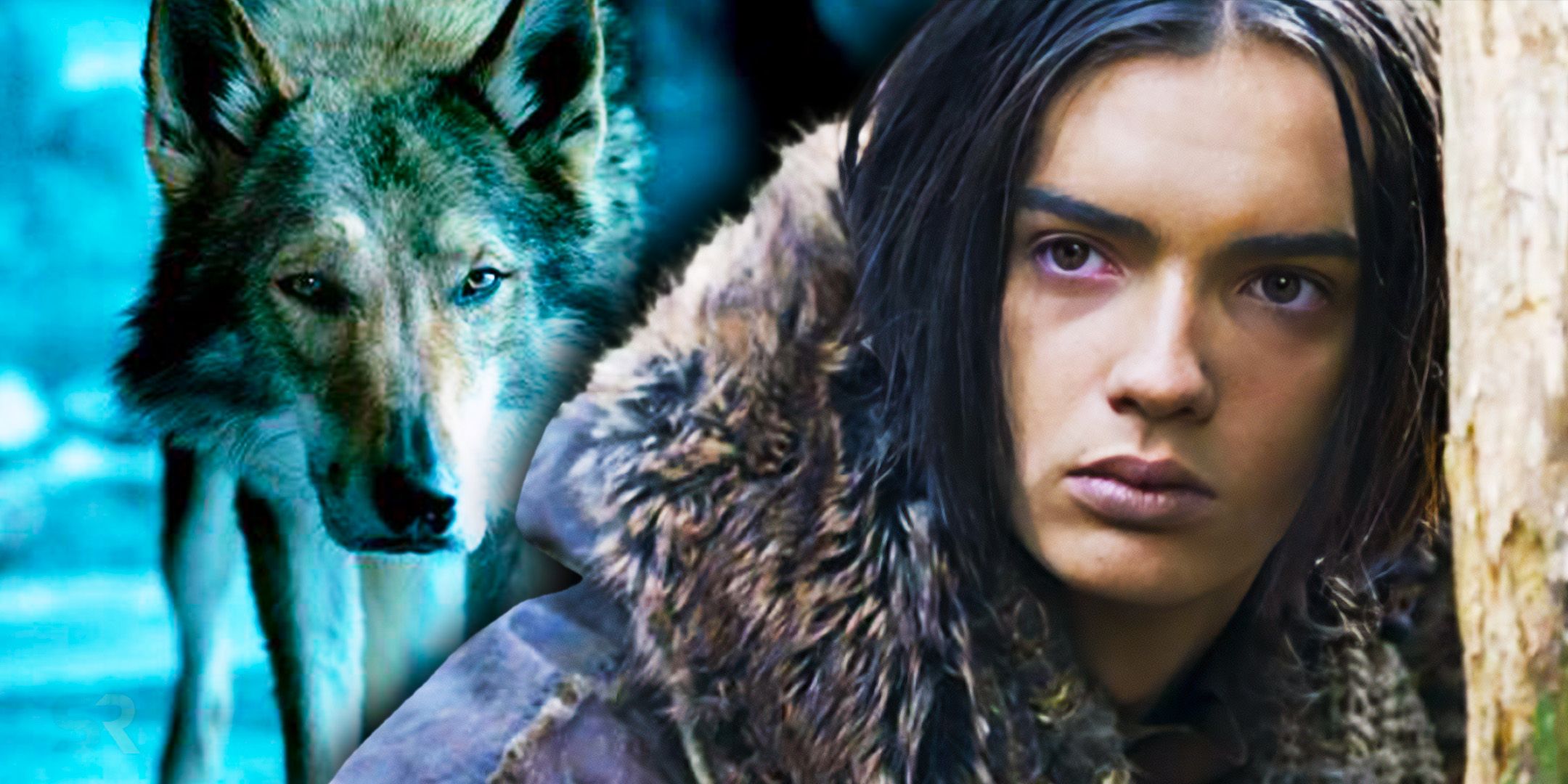 Alpha and Keda in the movie Alpha