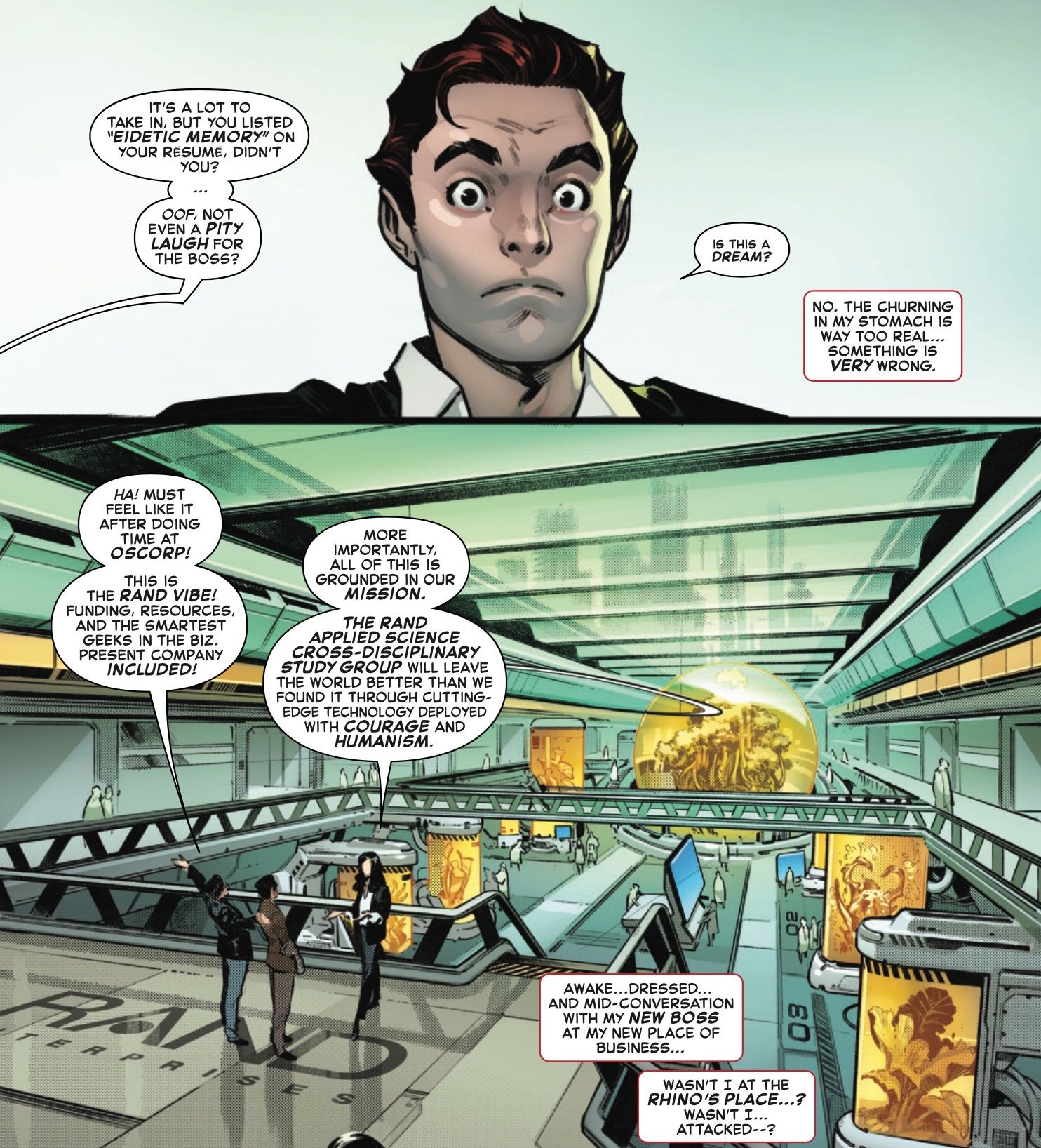 Amazing Spider-Man #2 Peter Parker Eidetic Memory