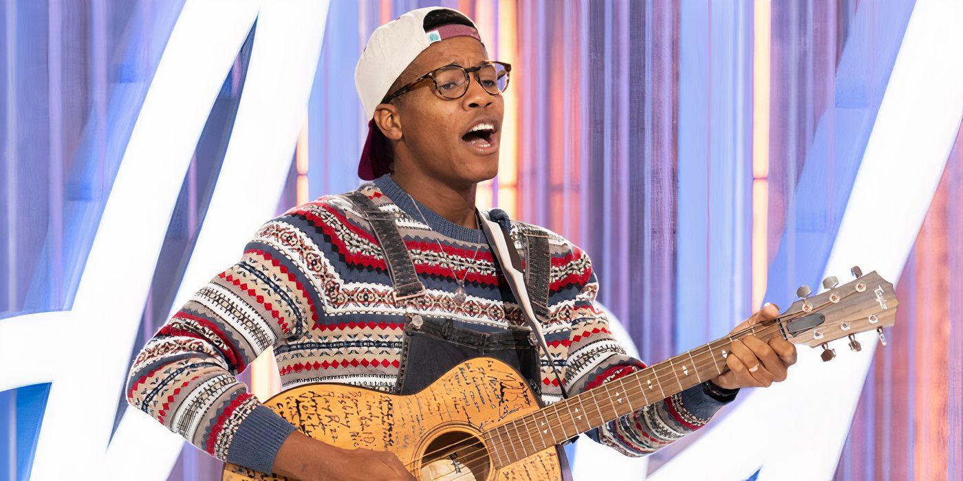 American Idol Season 23 Contestant Thunderstorm Artis Singing At His Audition