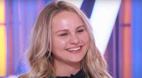 American Idol Season 23 Contestant Breanna Nix Smiling At Her Audition