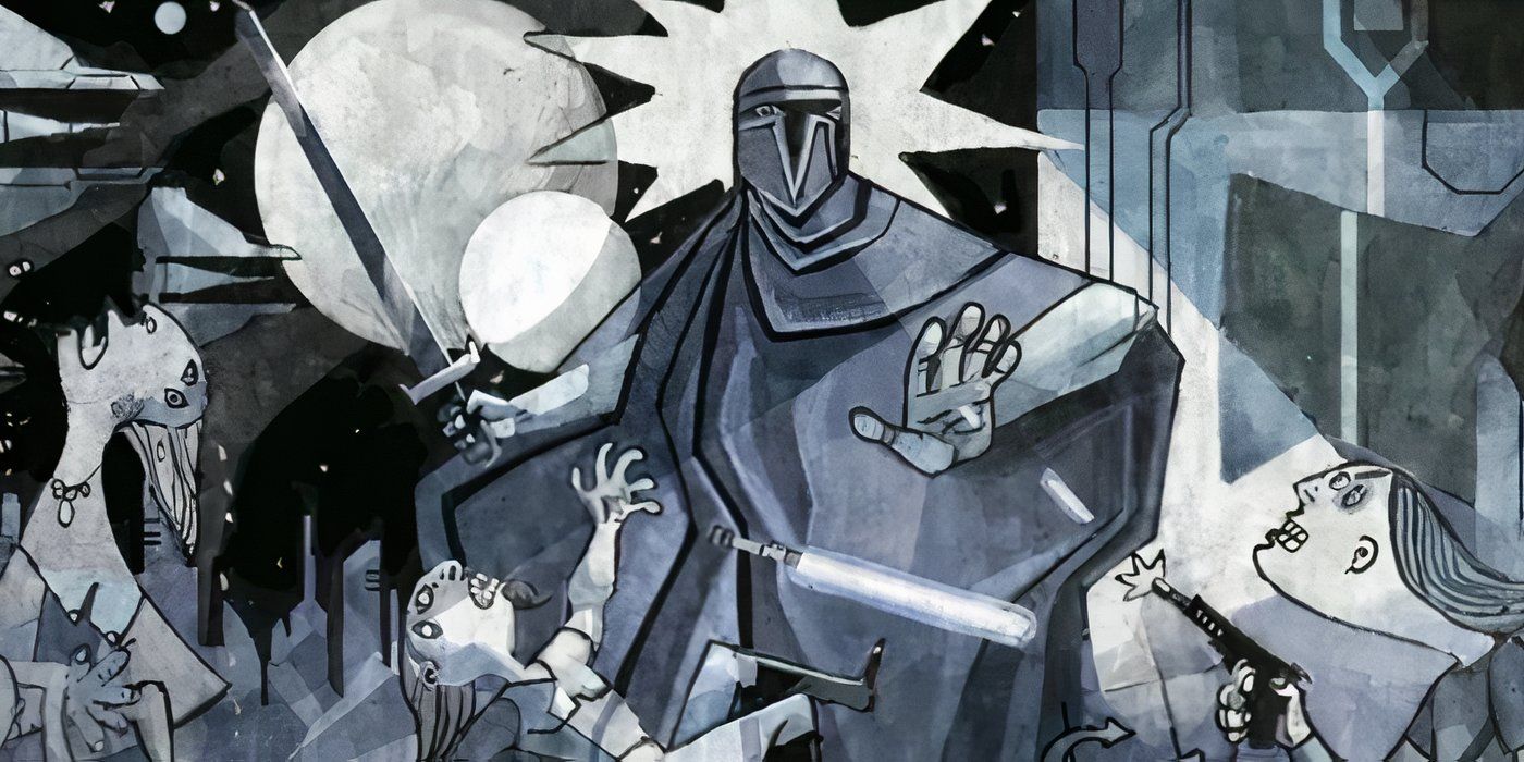 Ancient Mandalorian artwork.