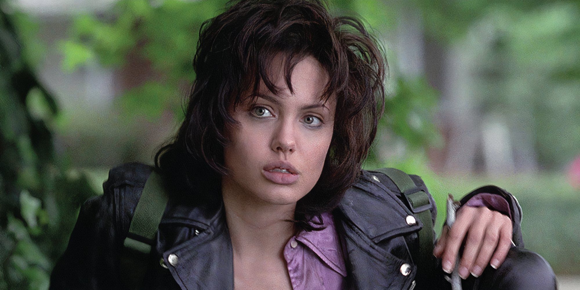 Angelina Jolie as Gia Carangi in Gia.  