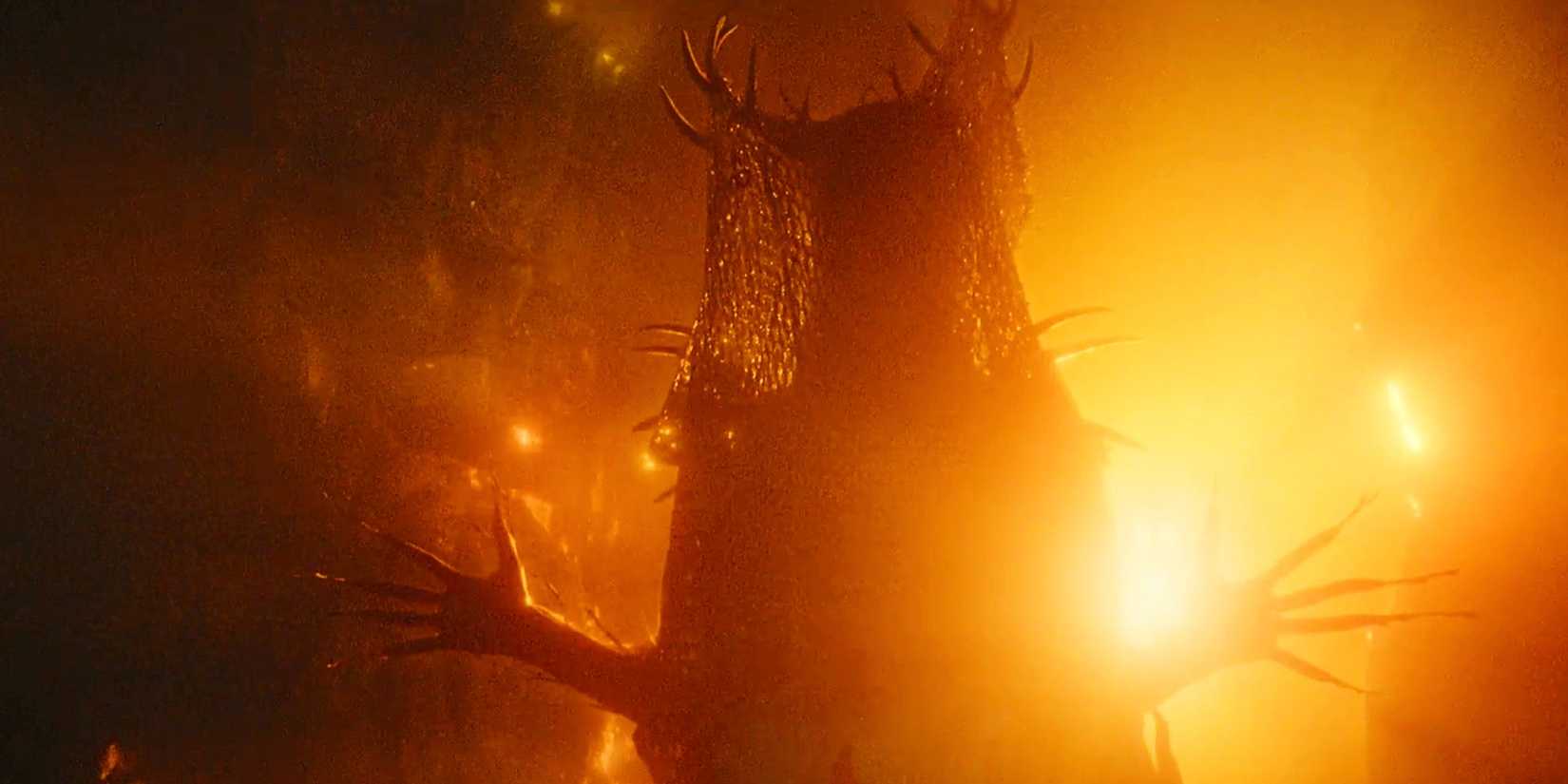 The Antler Queen standing ominously in the Yellowjackets season 3 finale trailer