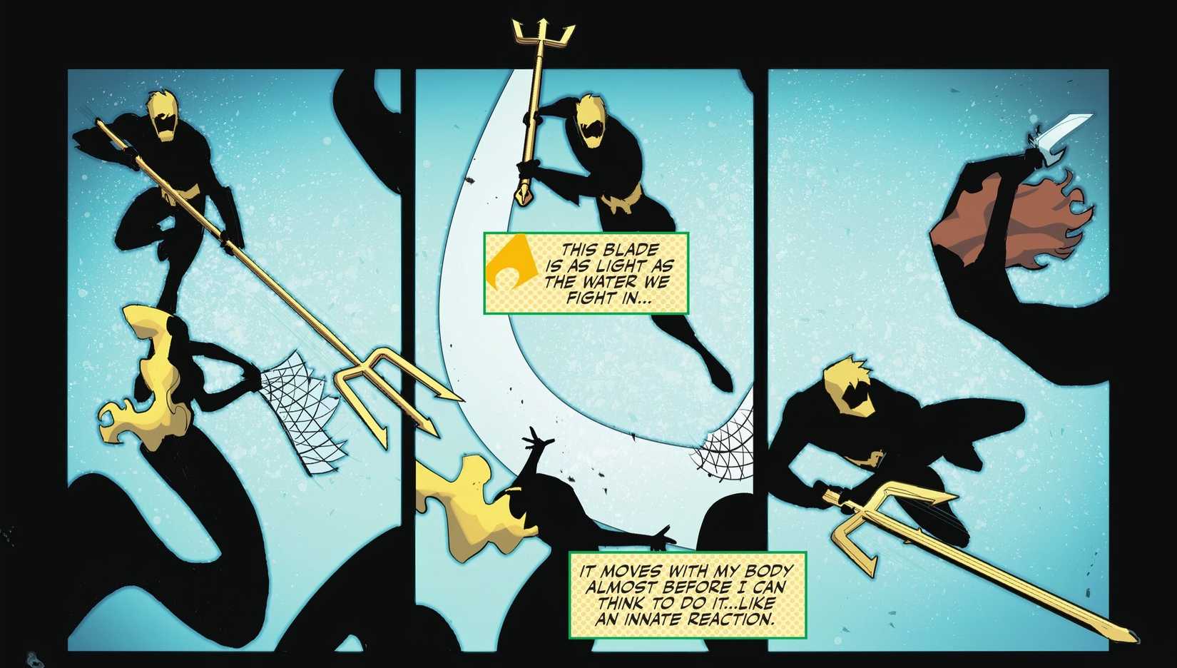 Aquaman Trilance Saber Switching Forms DC