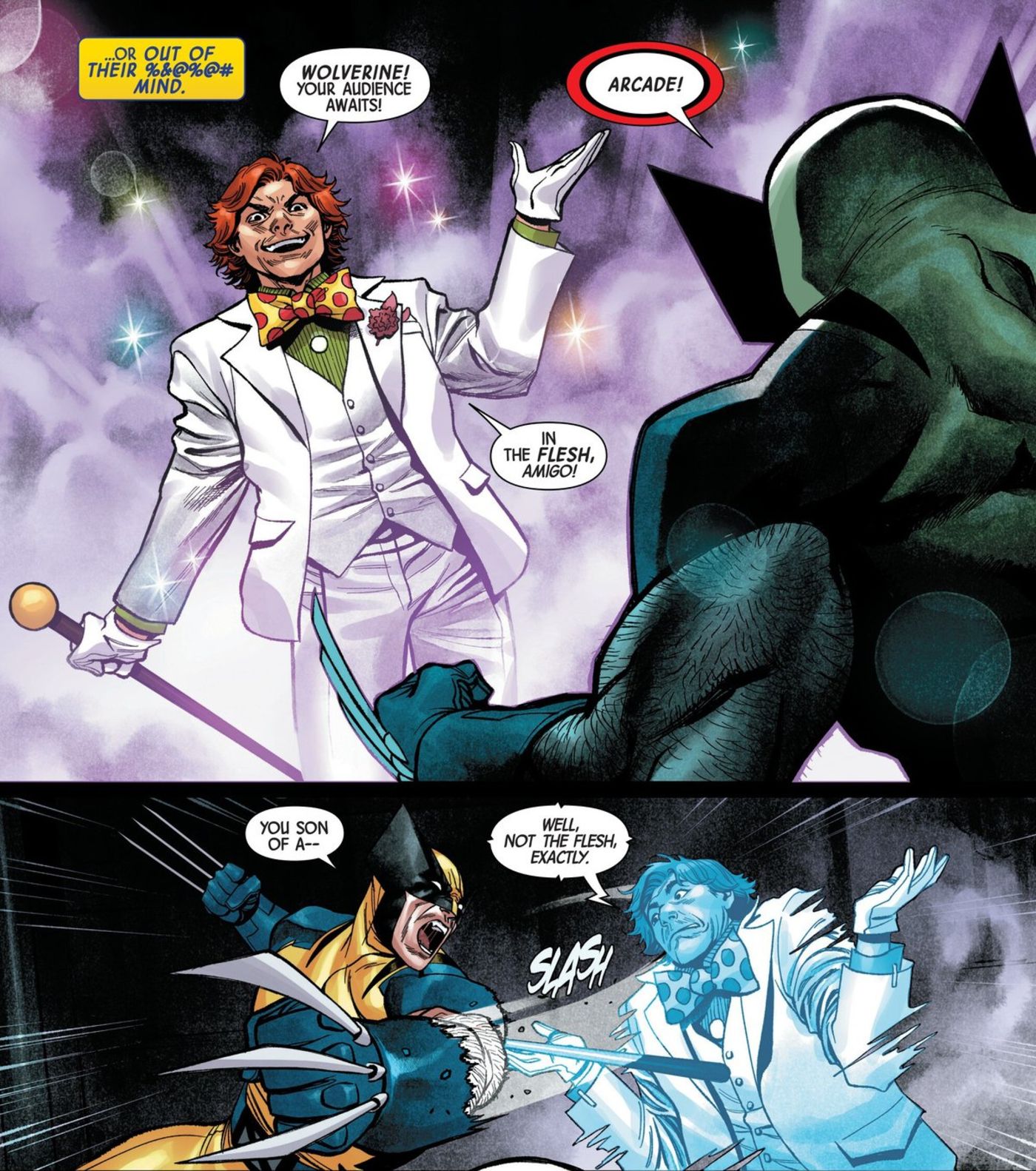 Arcade an Wolverine