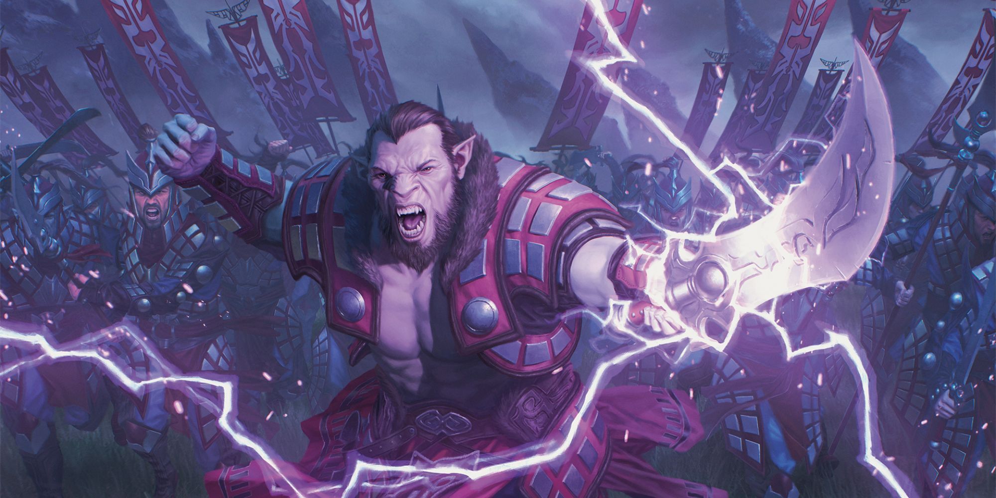 Art of Zurgo Stormrender from Magic The Gathering by Lie Setiawan