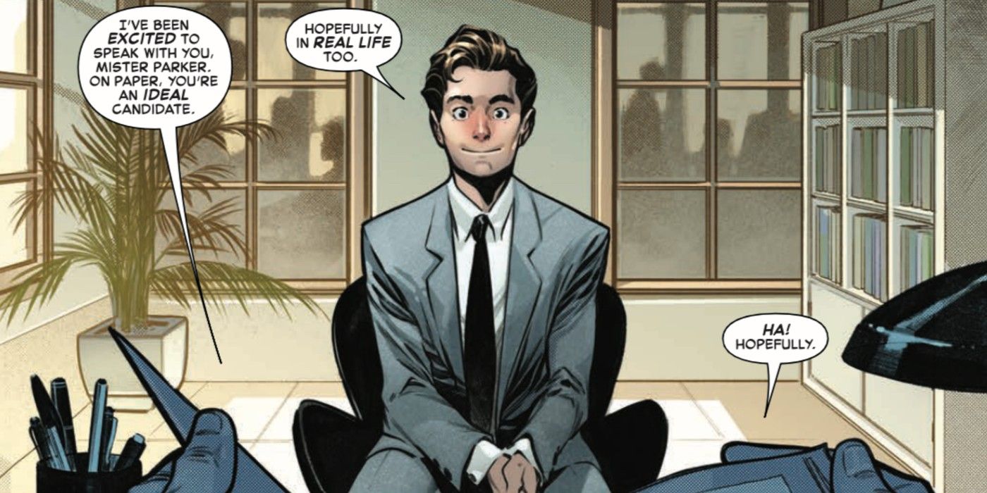 ASM #1 Peter Parker attends a job interview