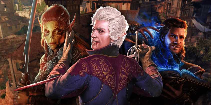 Characters from BG3