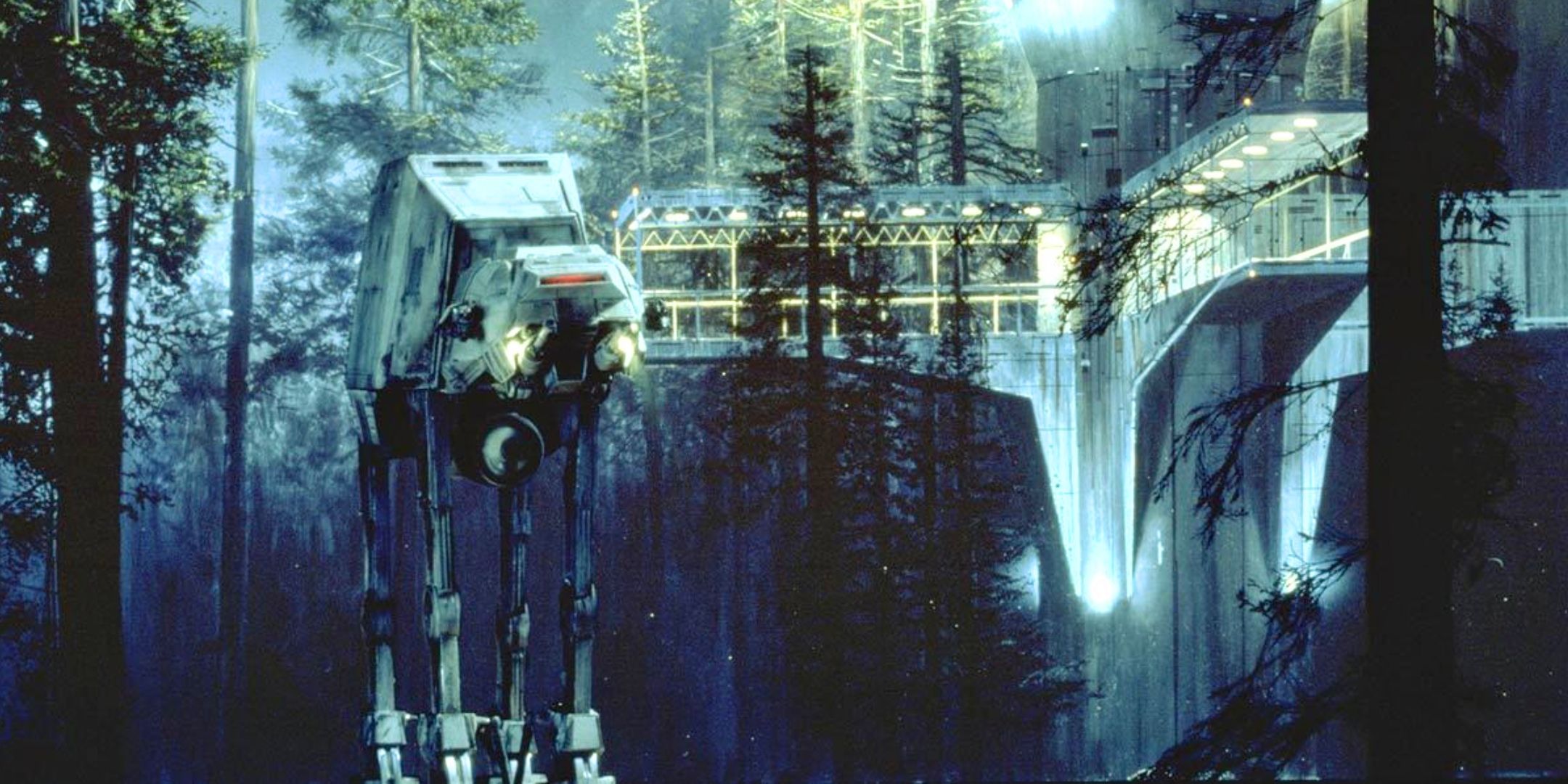 AT-AT Walker in Endor Return of the Jedi