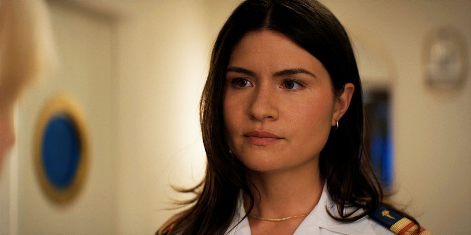 Avery in an episode of Doctor Odyssey, looking focused