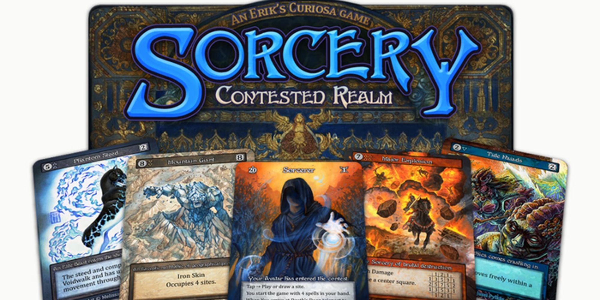 Sorcery: Contested Realm promotional art from the game&rsquo;s kickstarter