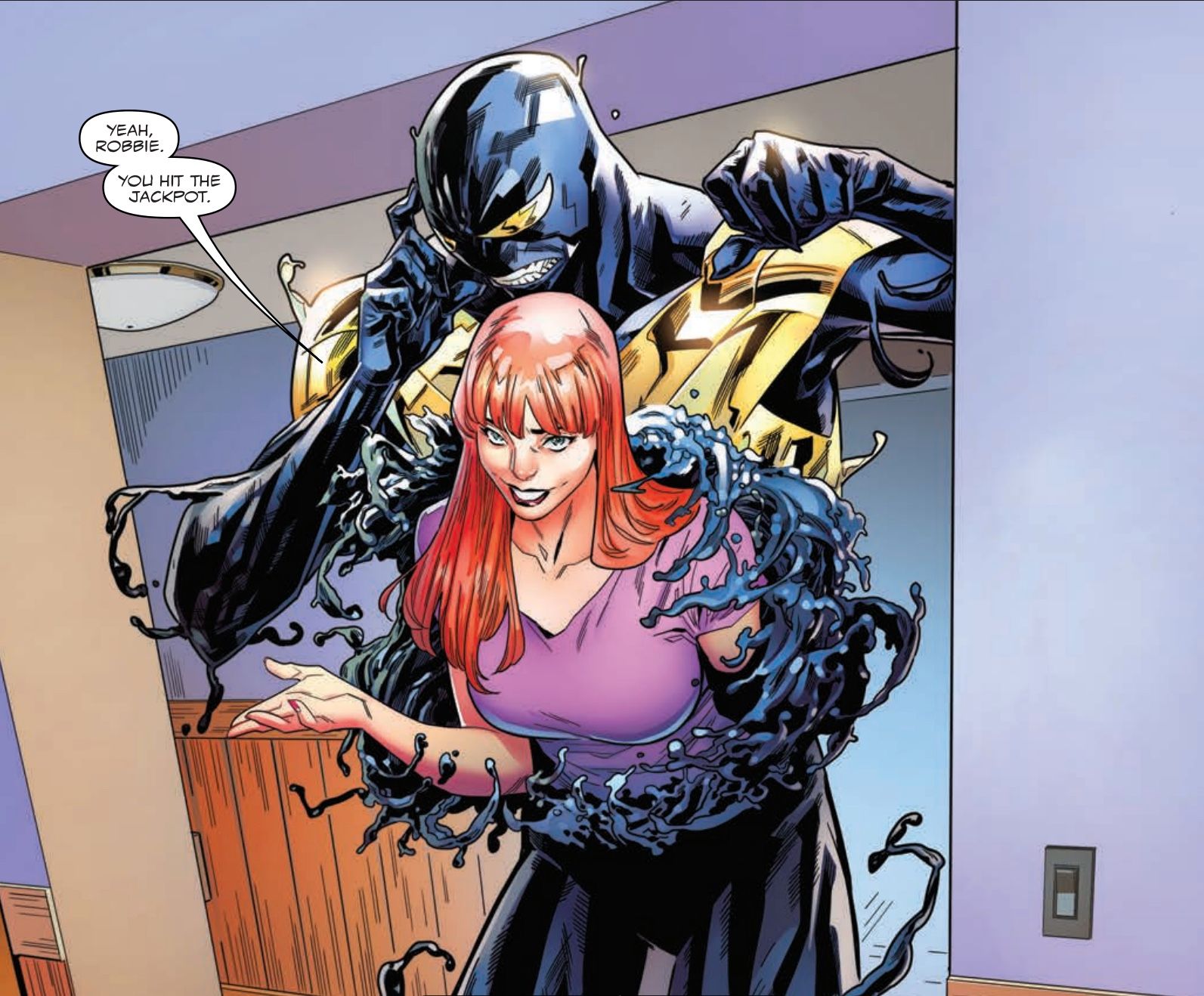 All-New Venom #5: Mary Jane is revealed to be operating as the new Venom.