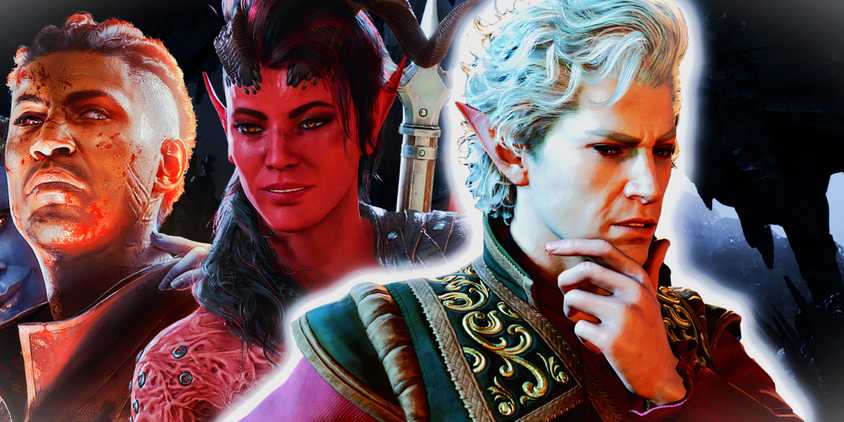 Baldur's Gate 3 Wyll, Karlach and Astarion