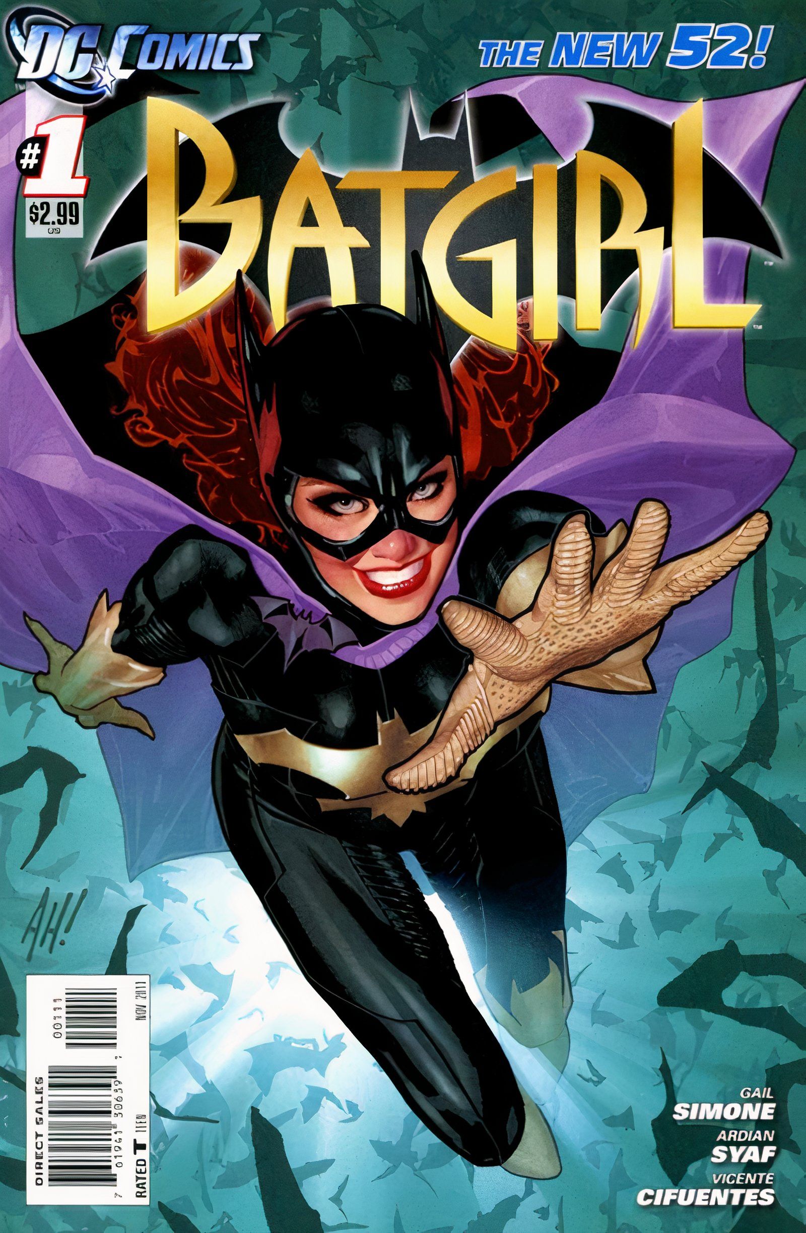 BAtgirl #1 New 52 main cover