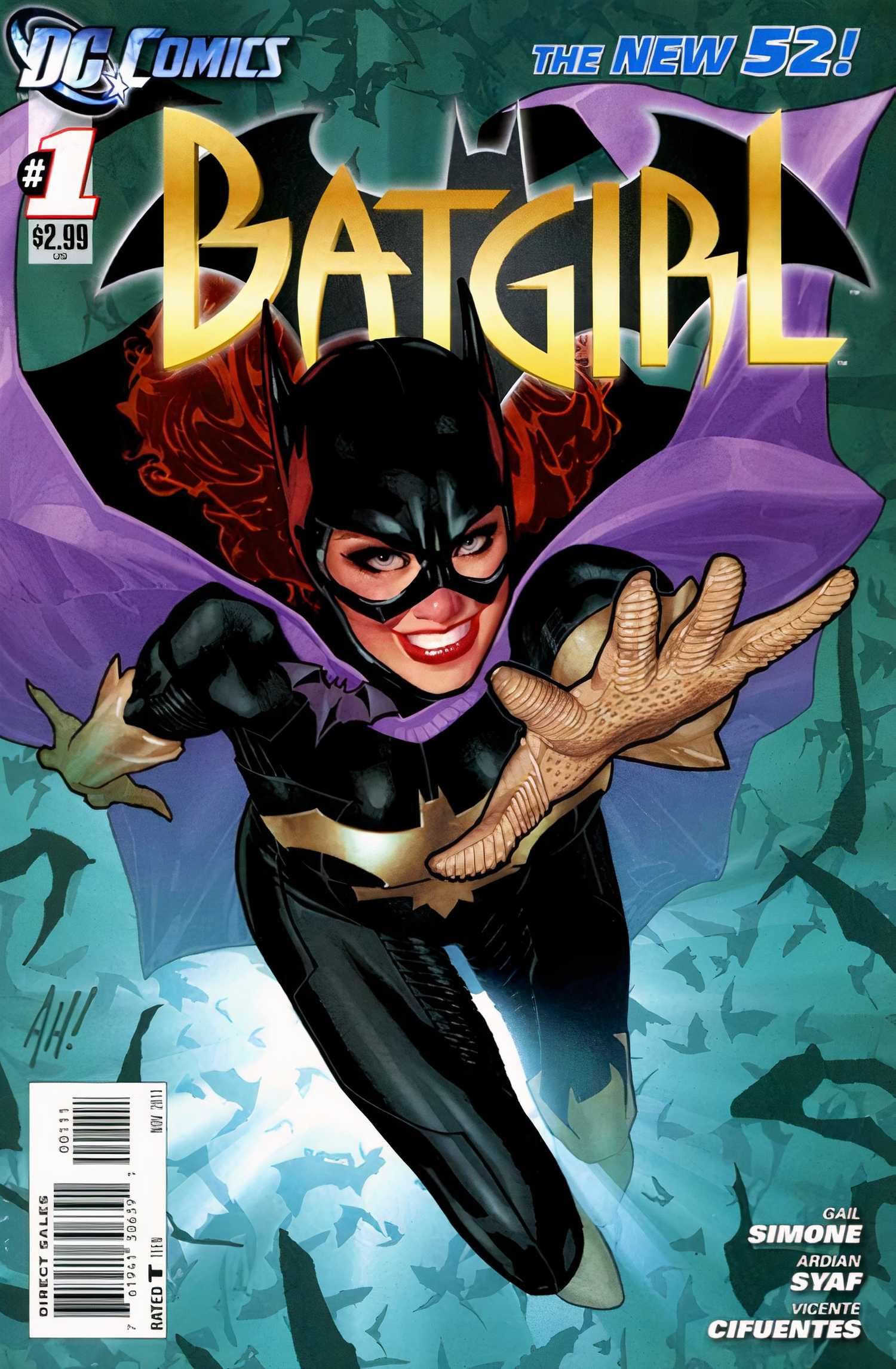 BAtgirl #1 New 52 main cover