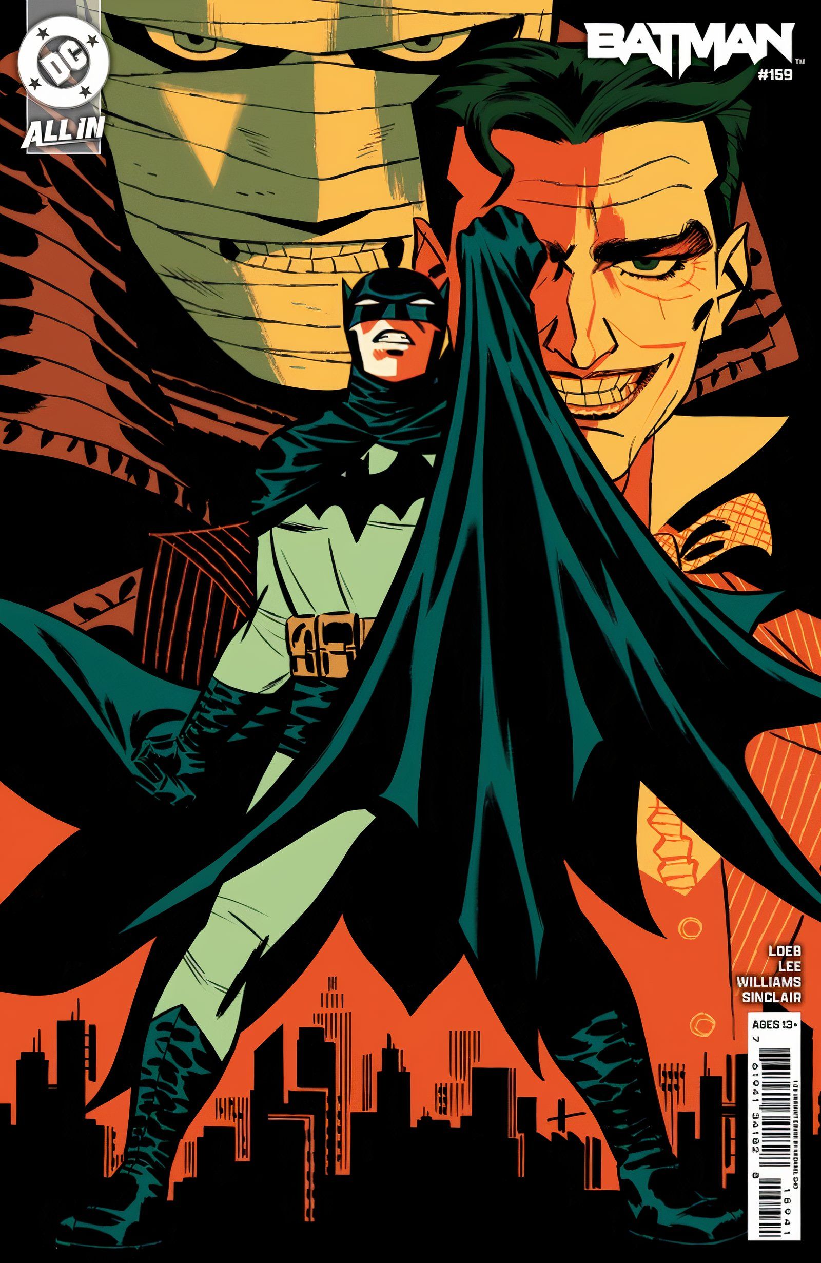 Batman #159 variant cover hush joker