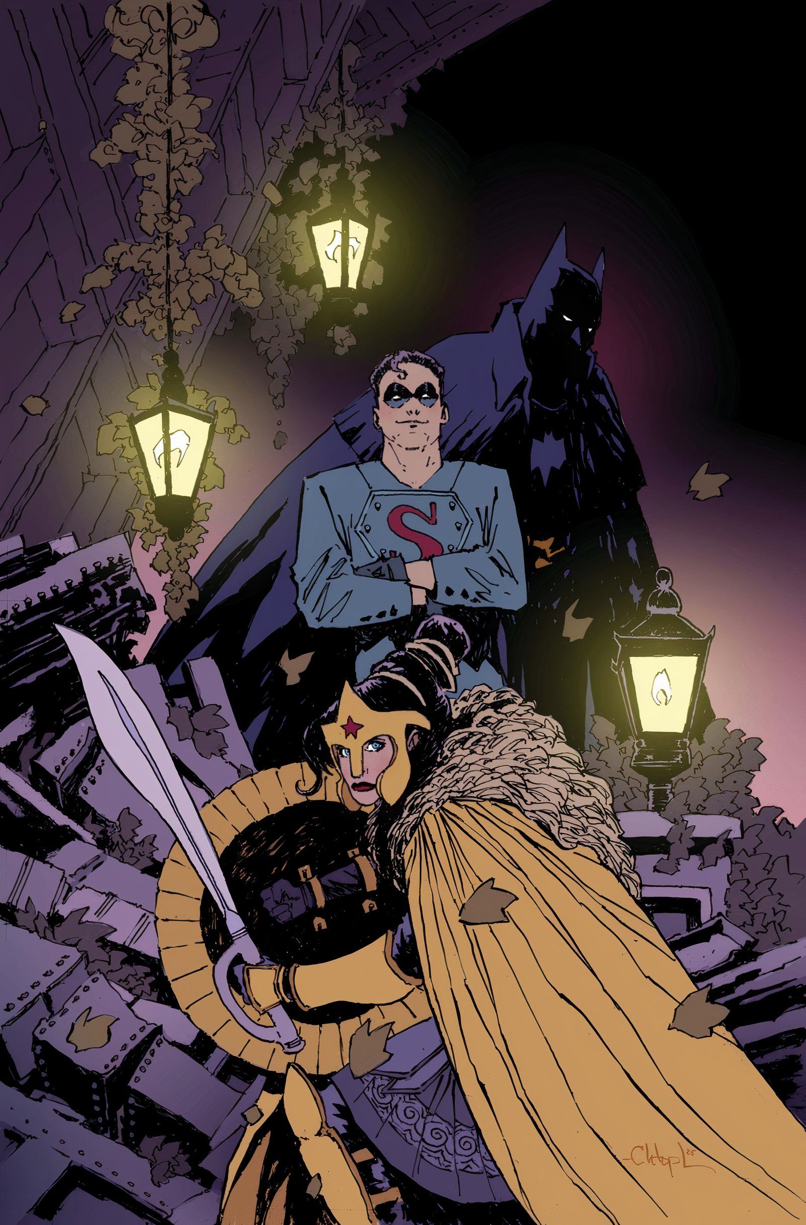 Batman gotham by gaslight a league for justice #1 variant cover 2