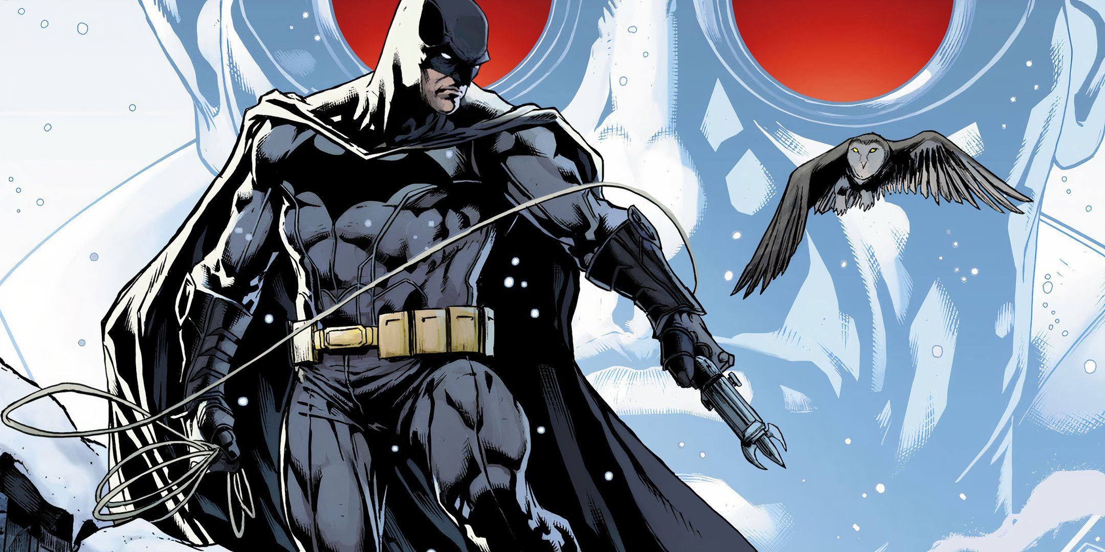 Batman New 52 Freeze Looming Behind DC