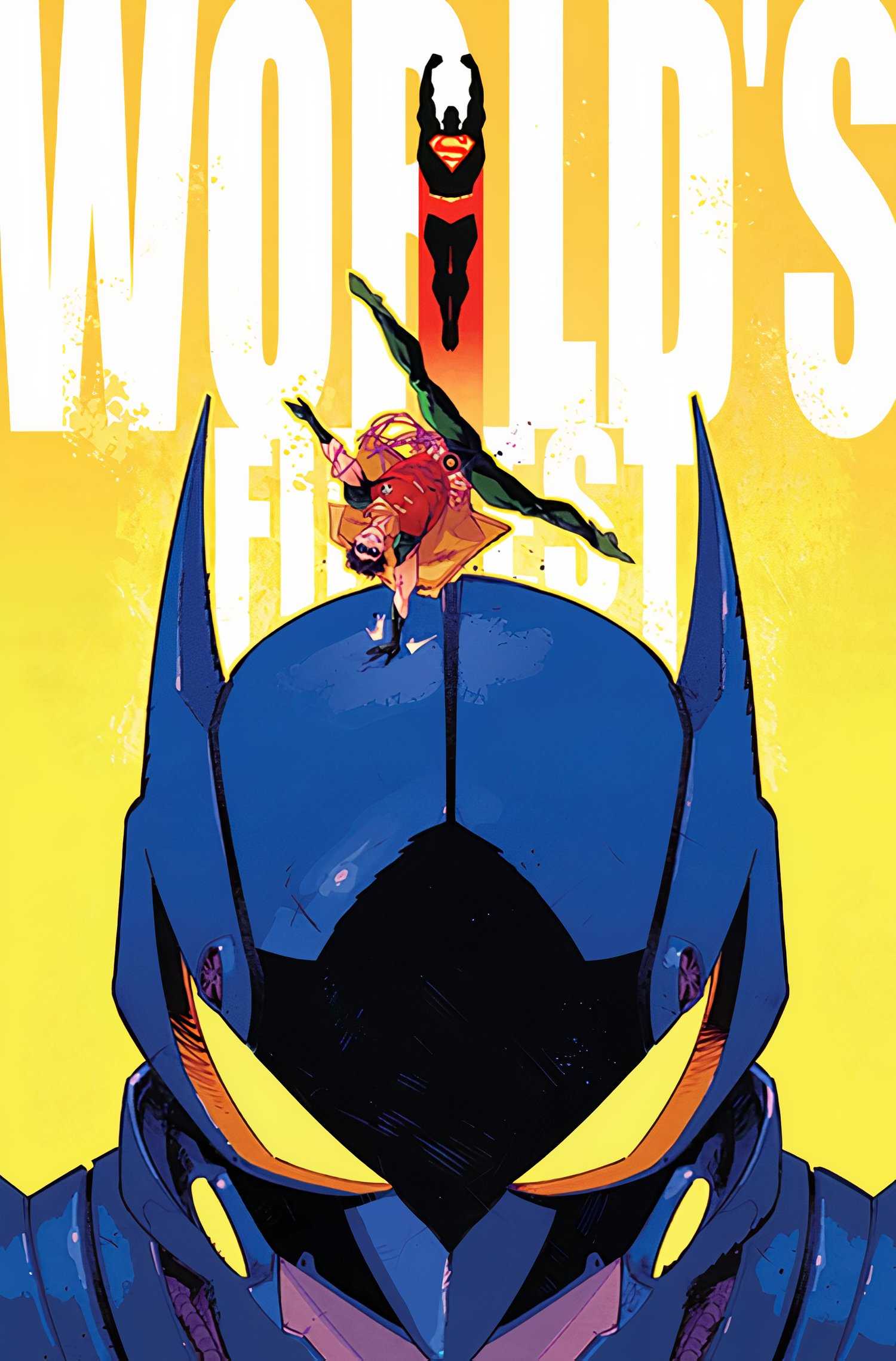 Batman Superman World's Finest 40 Variant Cover Mecha