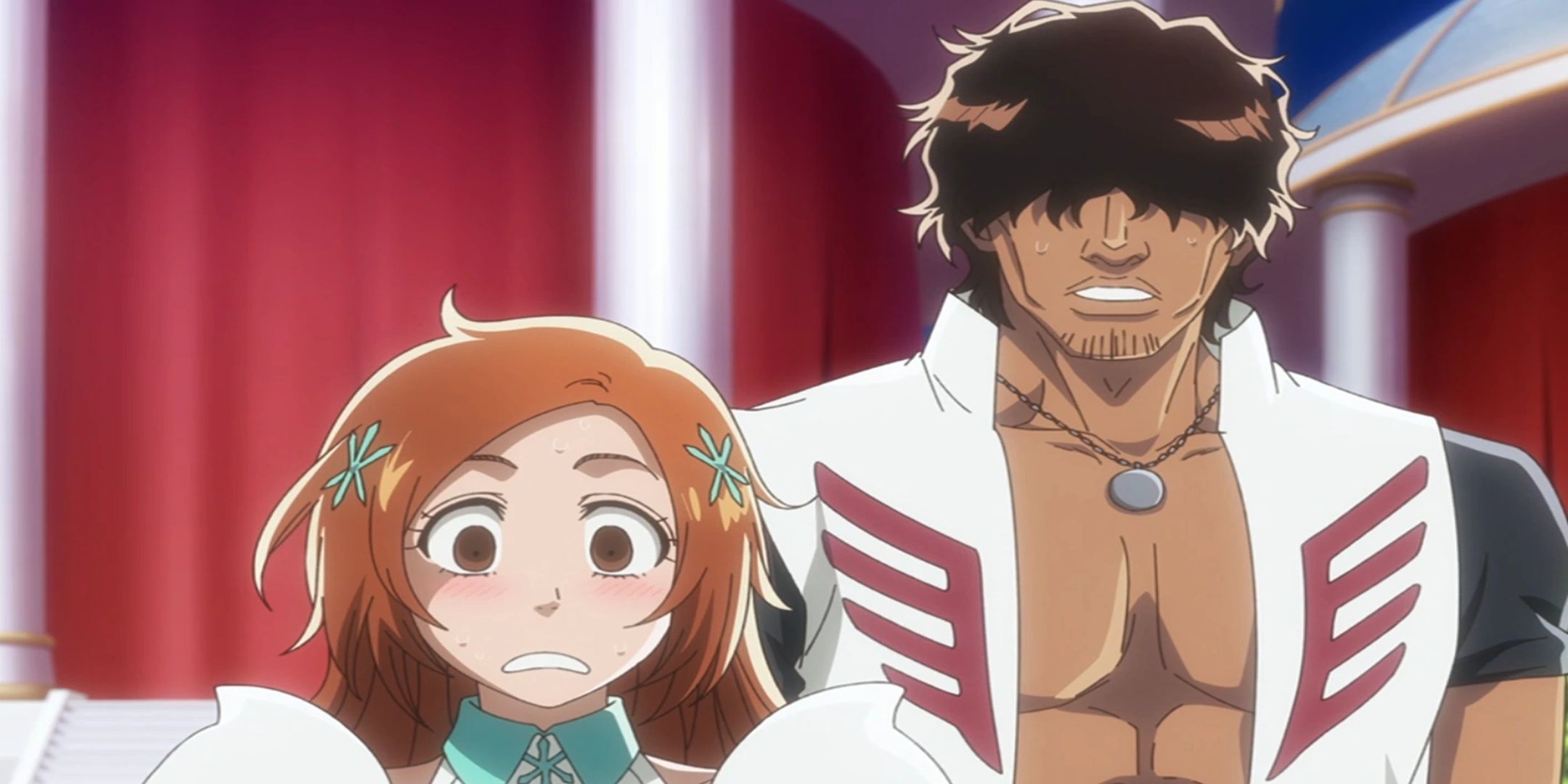 Chad and Orihime in Thousand-Year Blood War