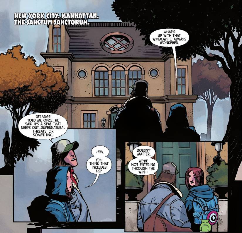 Bruce Banner and Charlie Tidwell Talk About the Sanctum Sanctorum