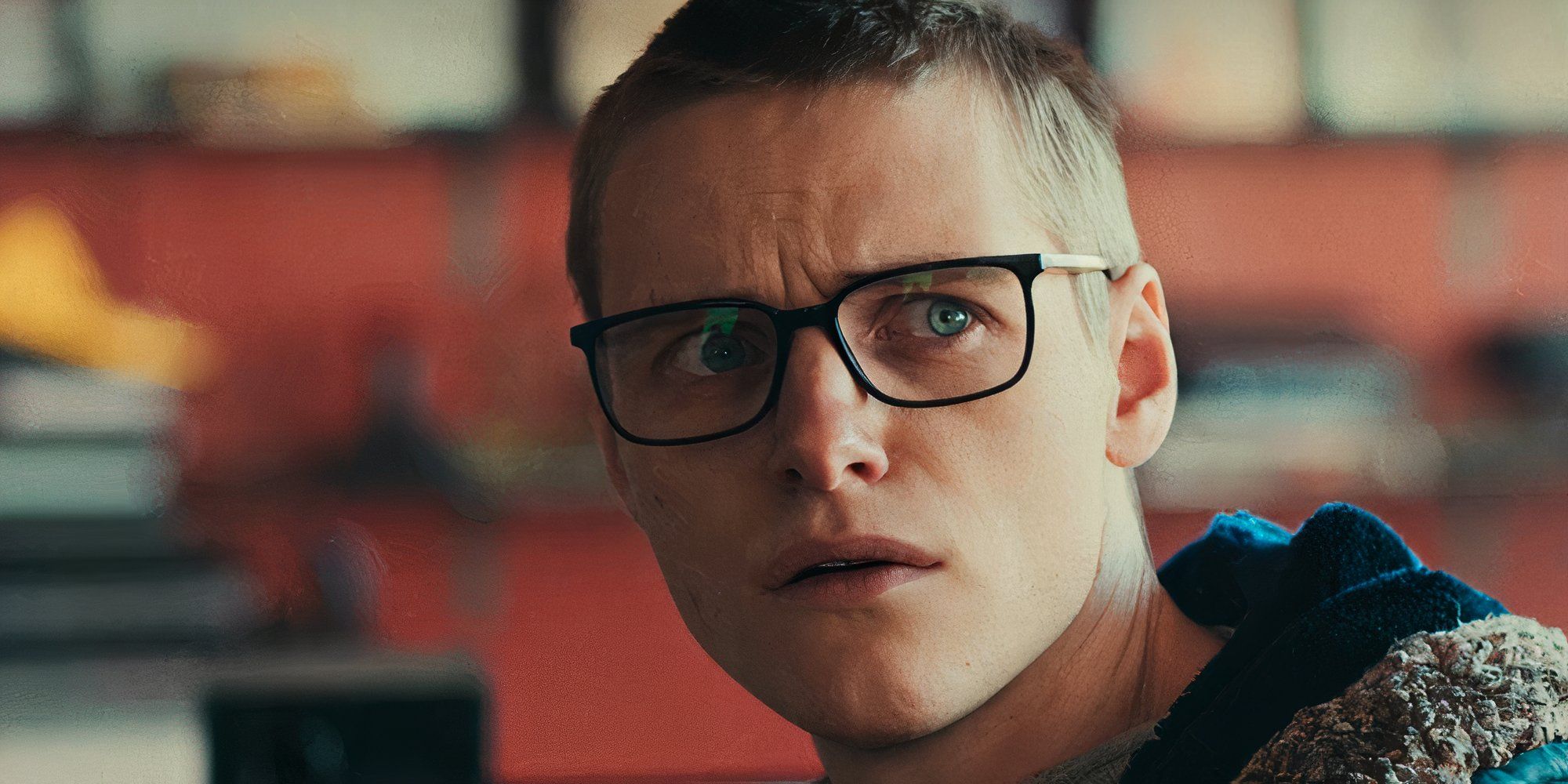 Lewis Gribben as Cameron in Black Mirror's Plaything.
