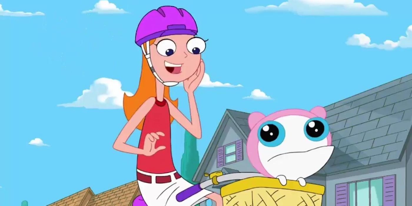 Candace and Meap in Phineas and Ferb