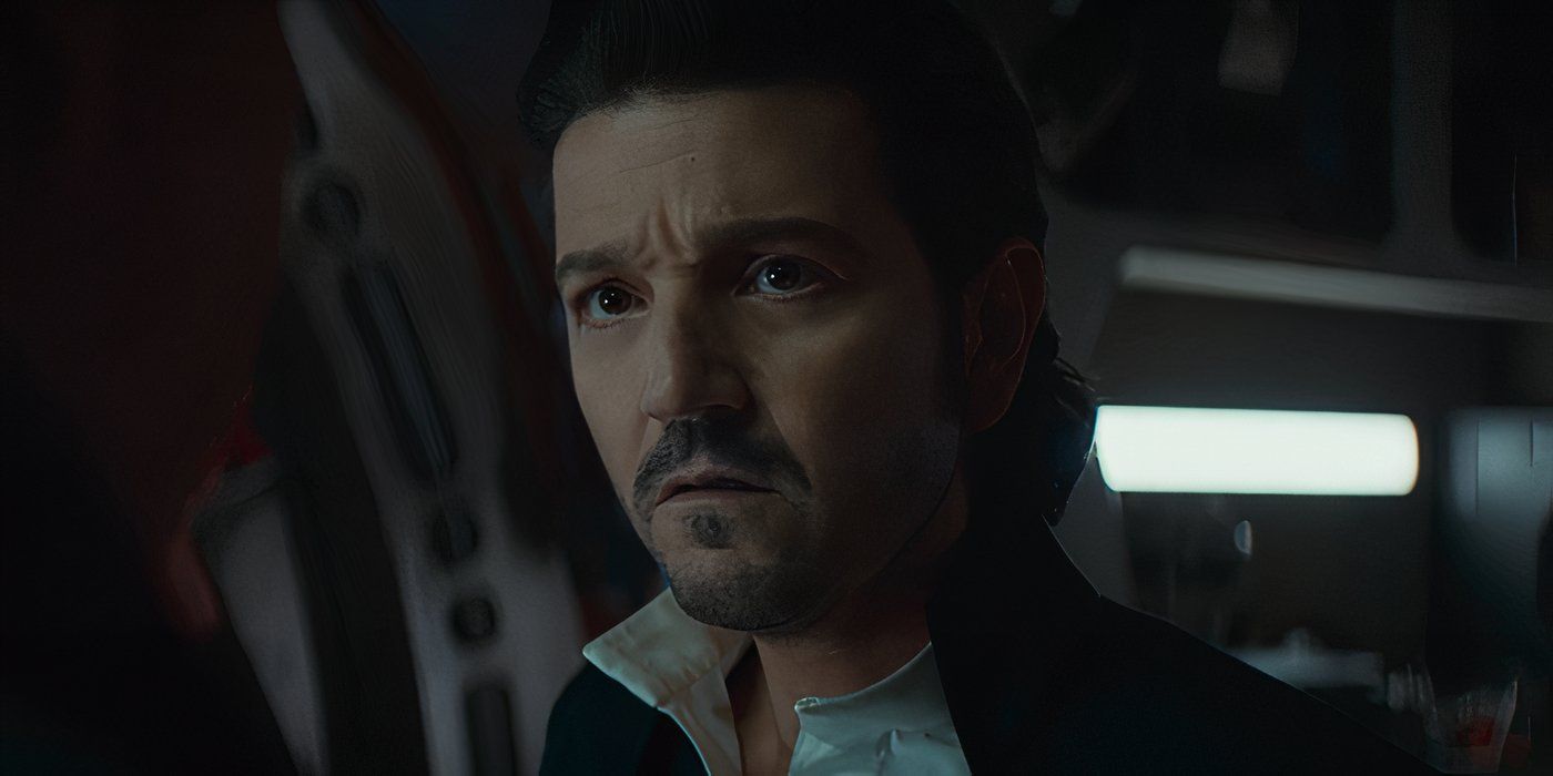 Cassian Andor with an expression of disgust in Andor season 2