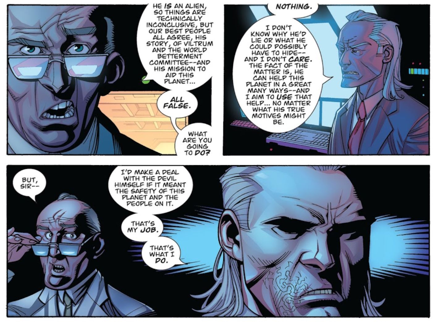 Cecil Admits That He Knew Omni-Man Was A Villain