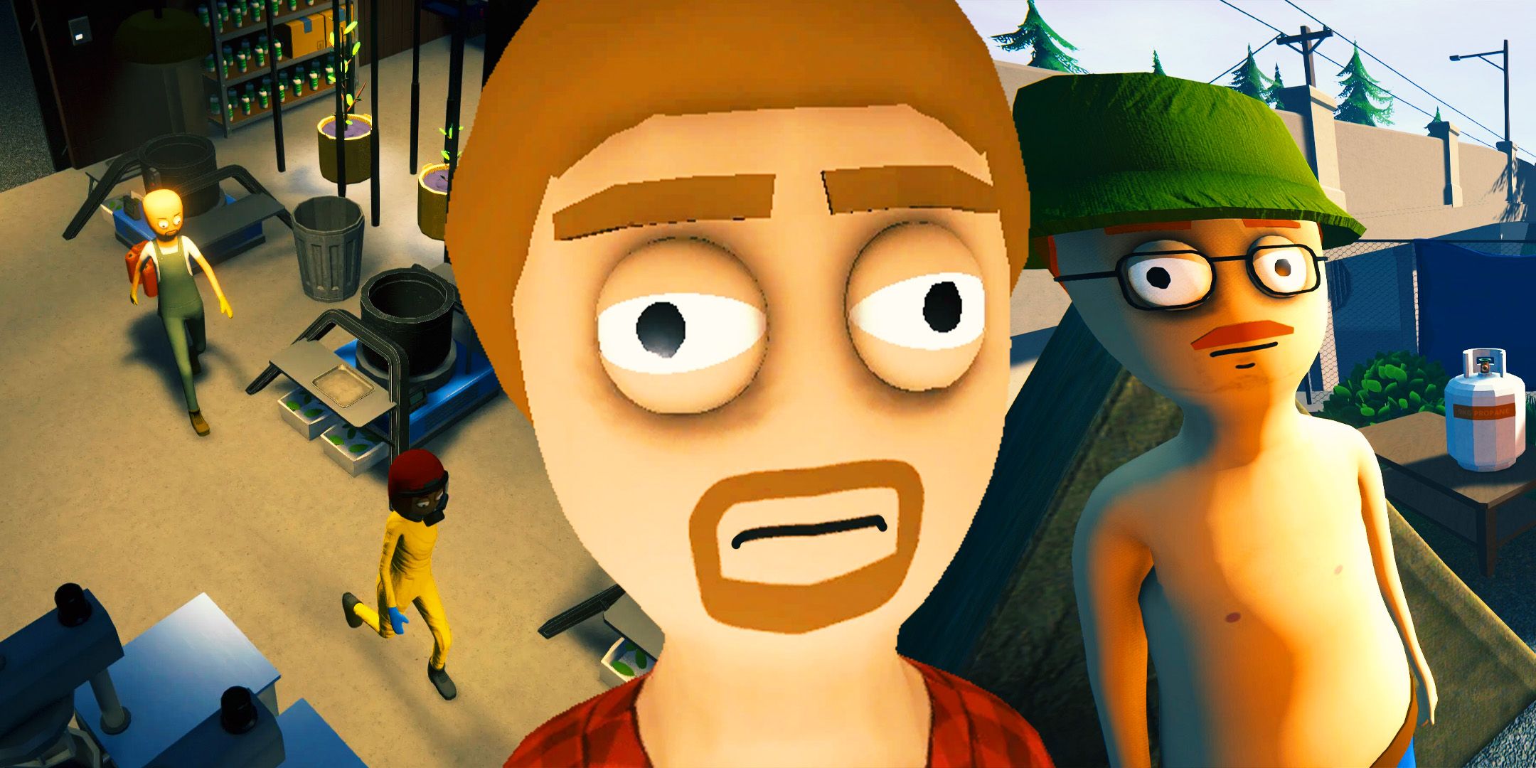 Characters looking bored from Schedule 1