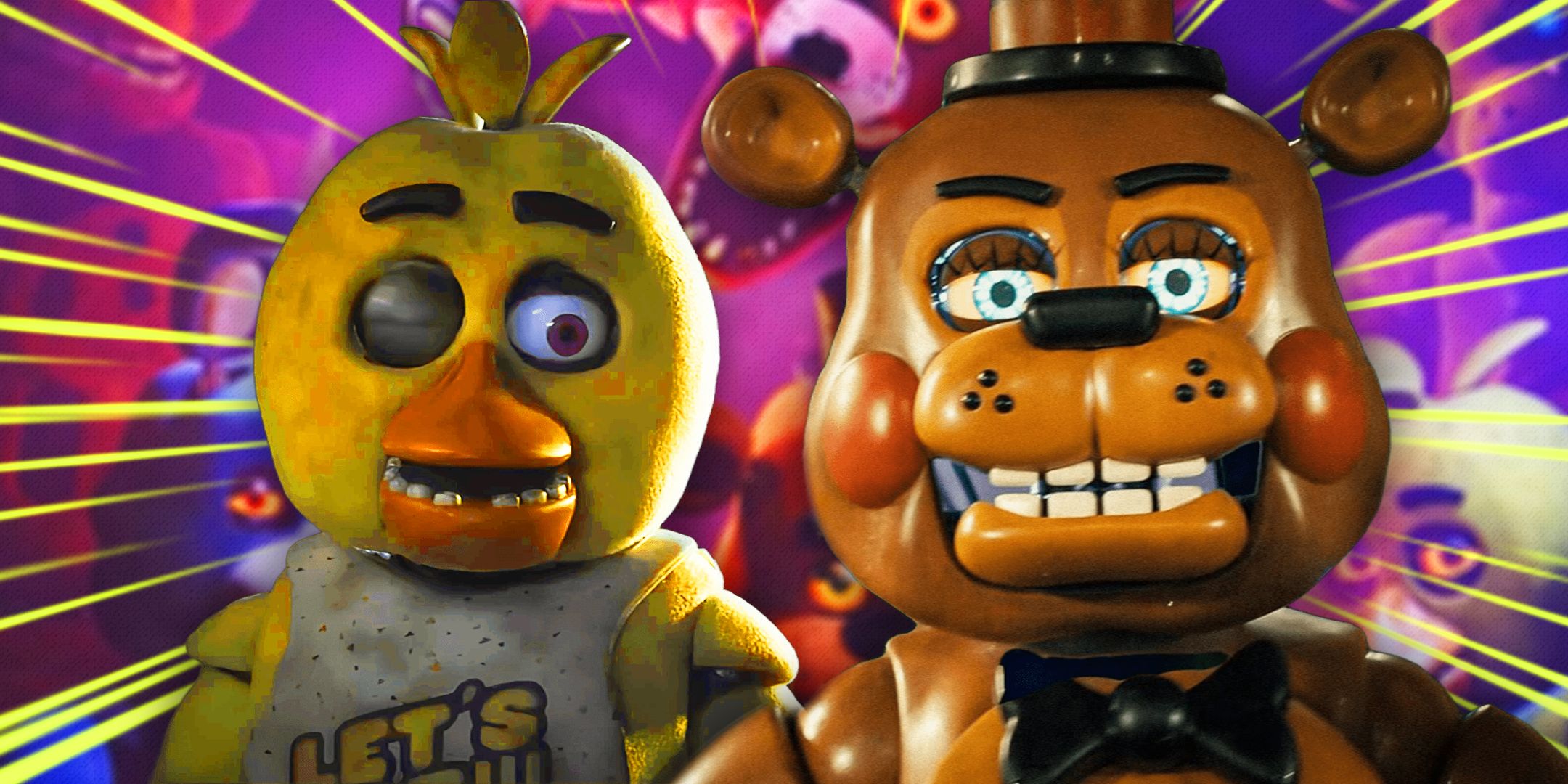 Chica and Freddy in the Five Nights at Freddy&rsquo;s Movie