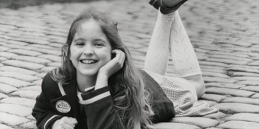 Holly Chamarette as child Tracy Barlow In Coronation Street