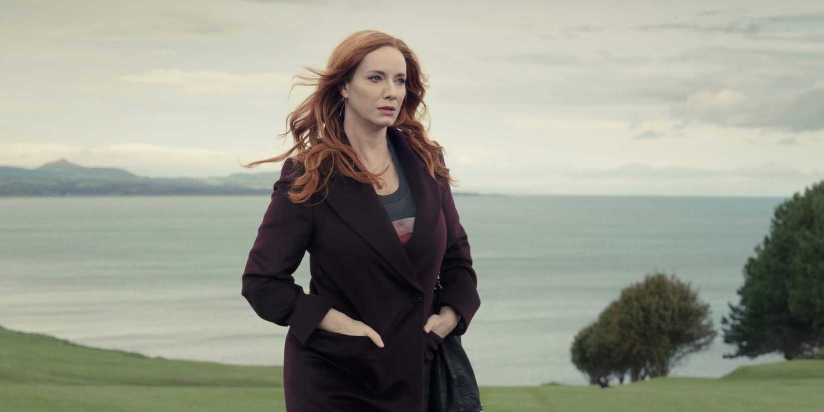 Christina Hendricks on the Irish coast in Small Town Big Story