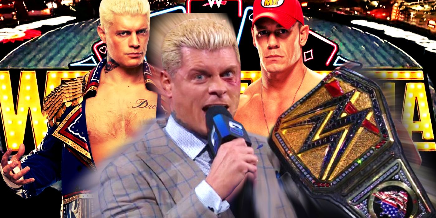 Cody Rhodes promo with WWE Championship