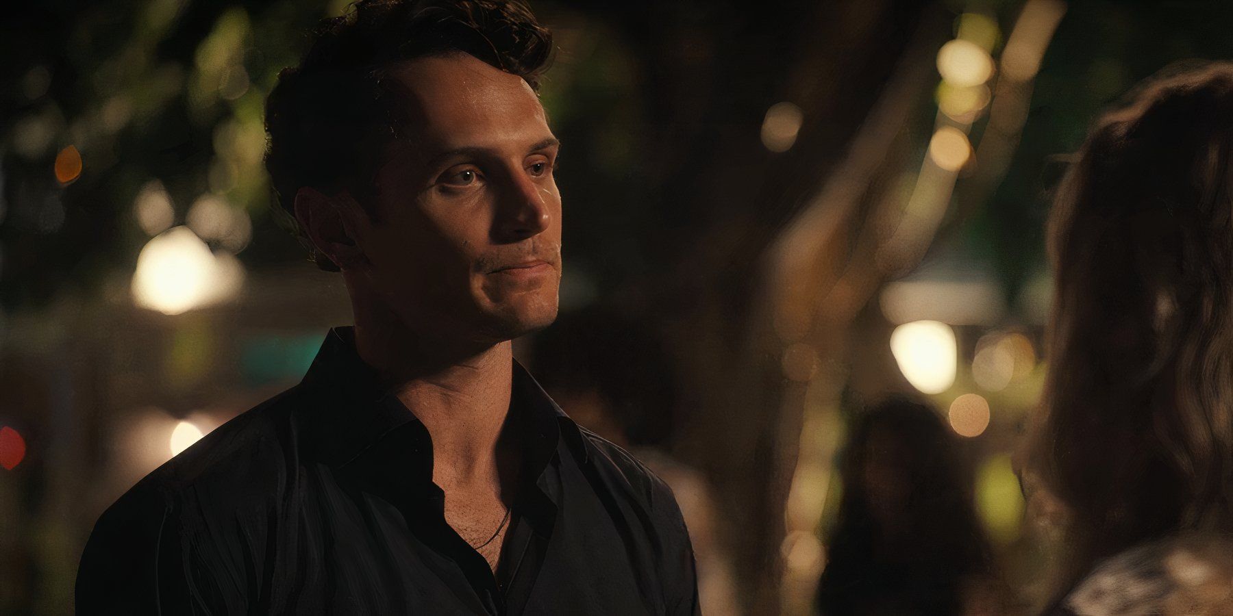 Colin Woodell looking upset in Pulse season 1