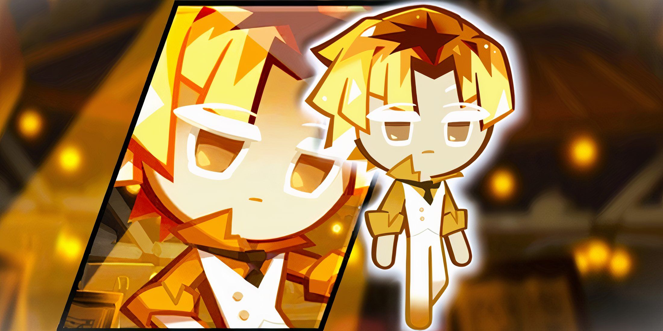 Cookie Run Kingdom Creme Brulee Cookie Arena Portait and Sprite